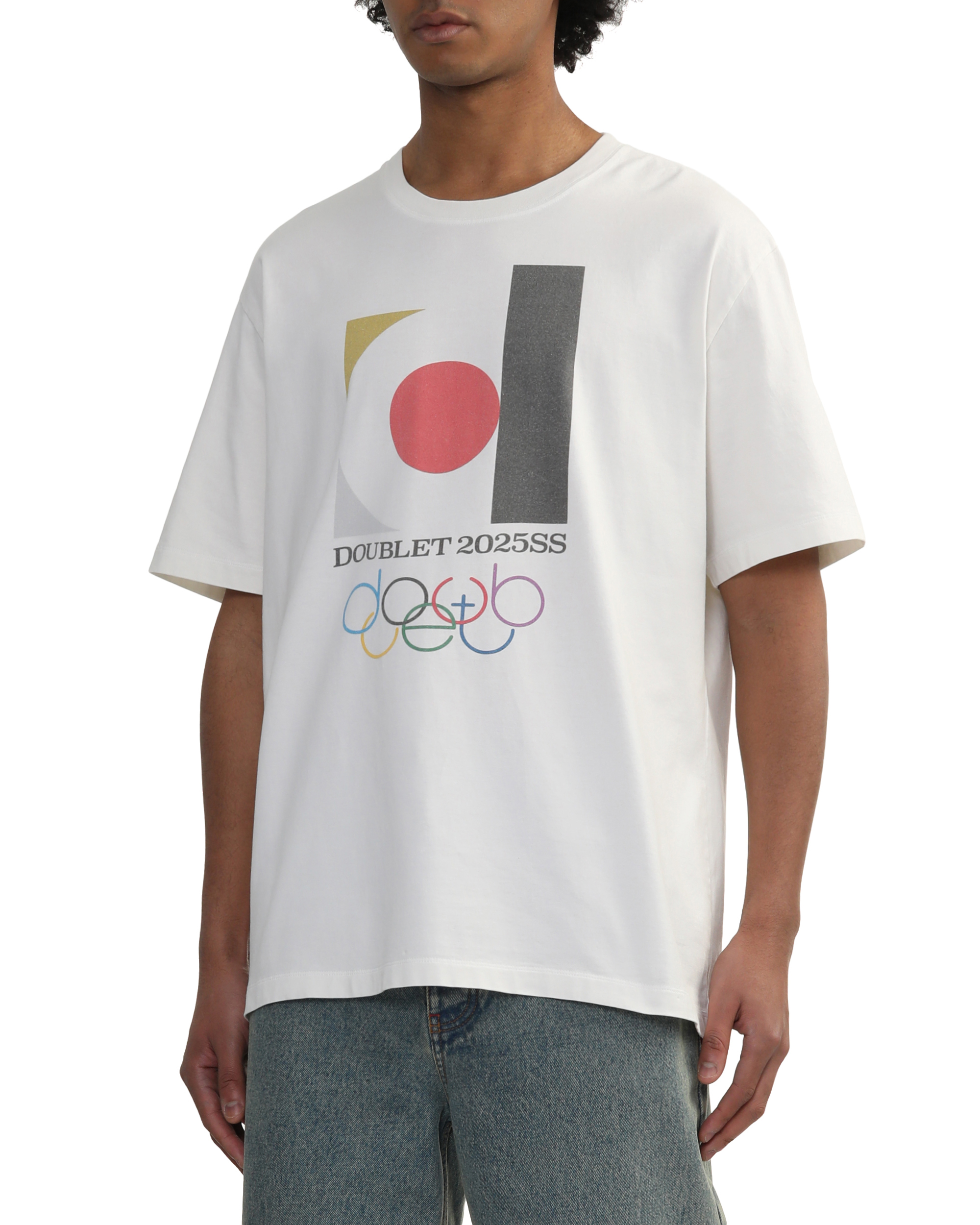 Camiseta con el logotipo Doublet 2025SS
