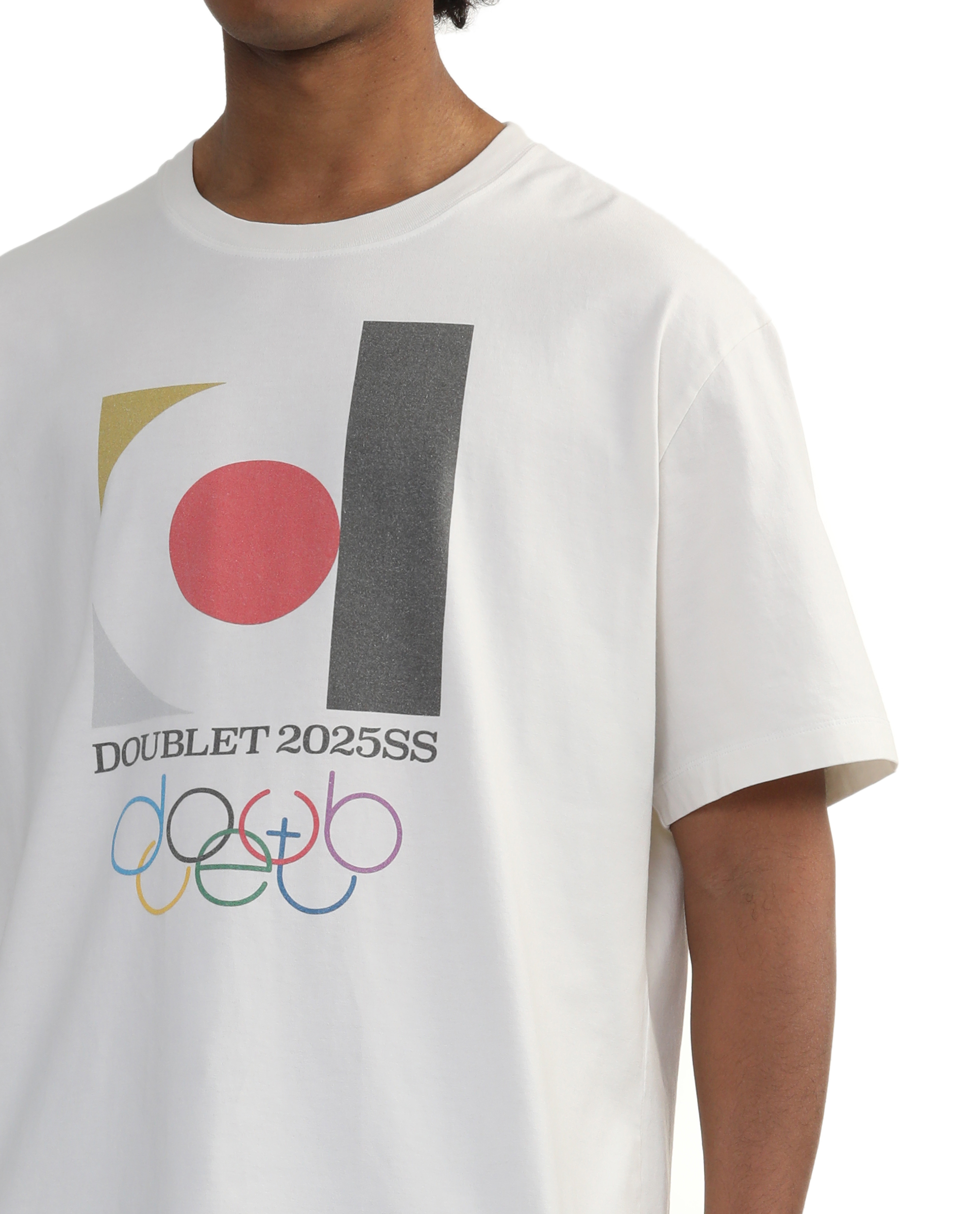 Camiseta con el logotipo Doublet 2025SS
