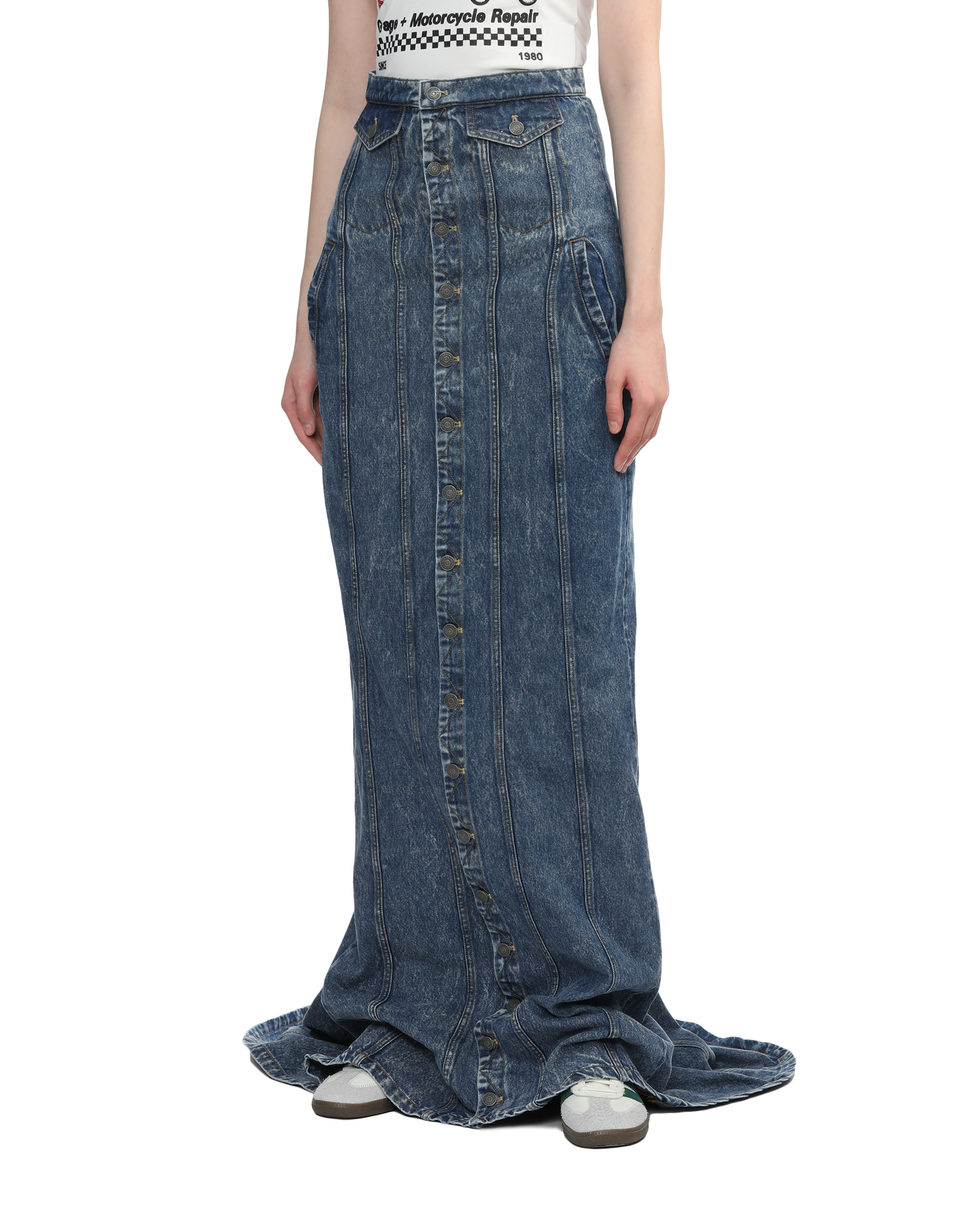 Falda larga vaquera EGONLAB