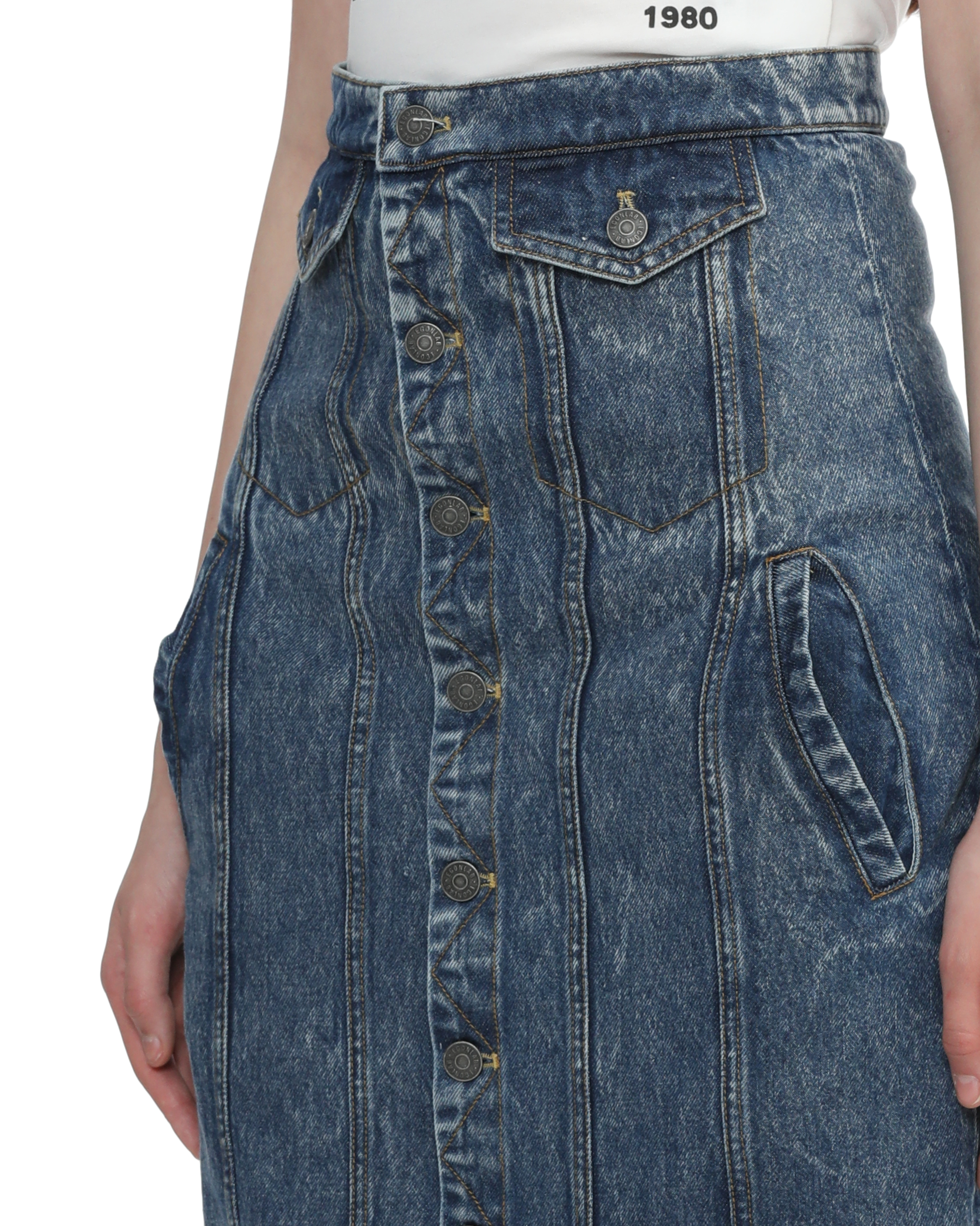 Falda larga vaquera EGONLAB