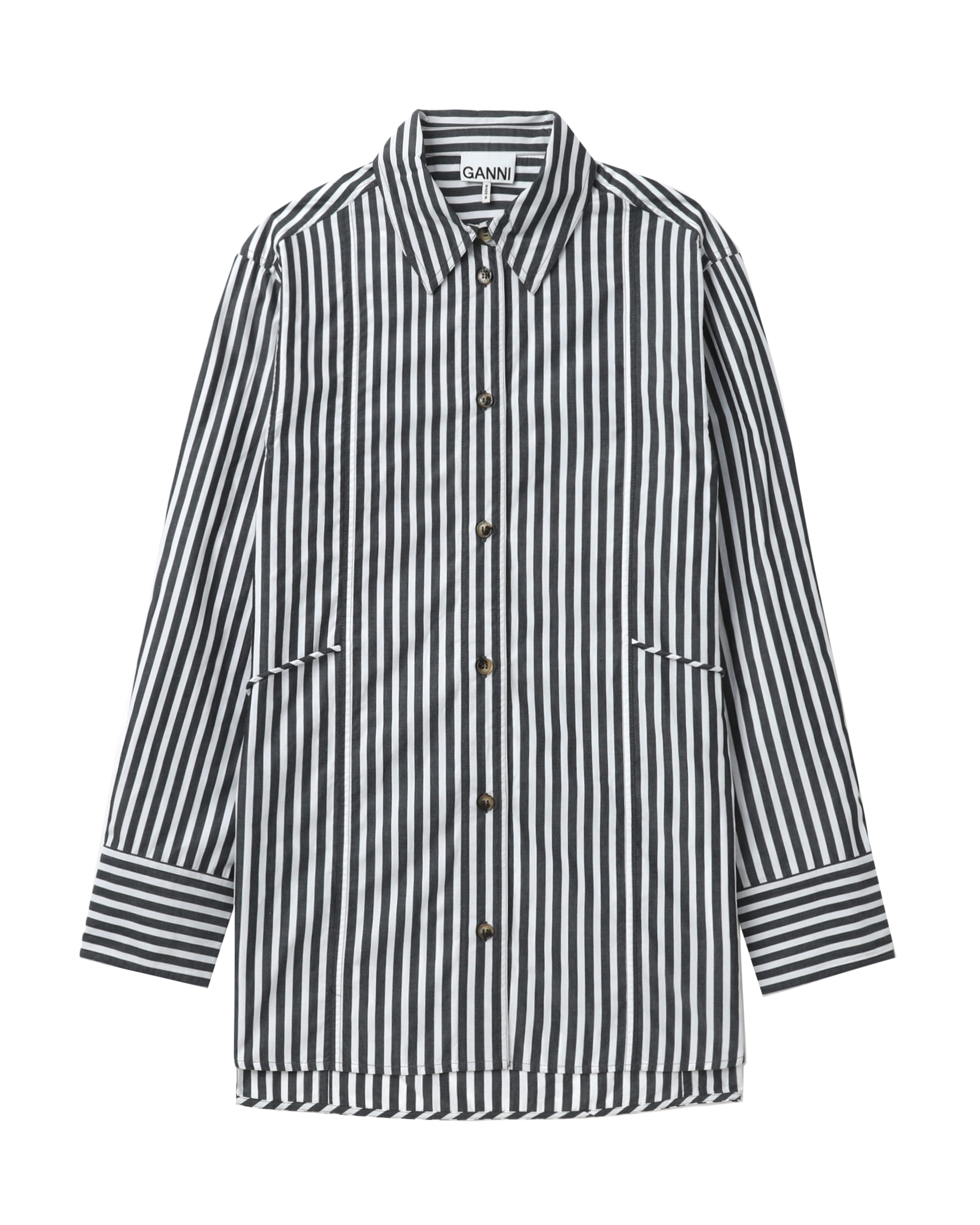 Camisa con lazo GANNI