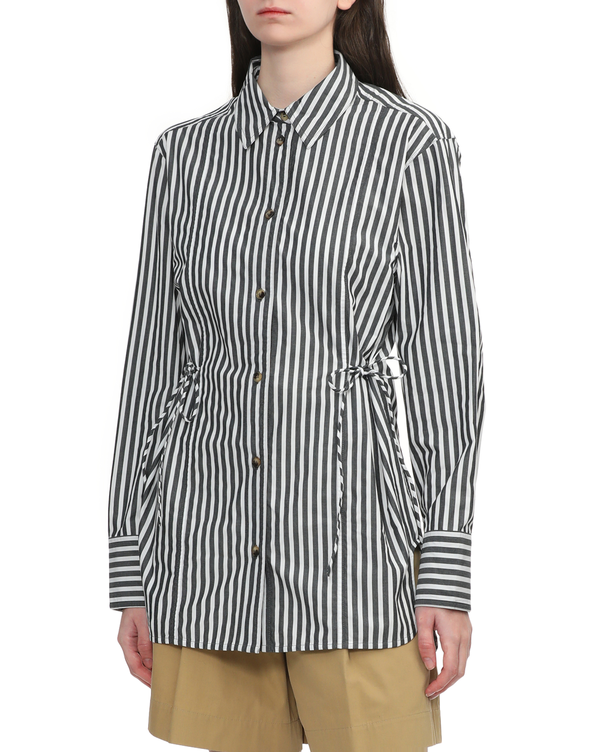 Camisa con lazo GANNI