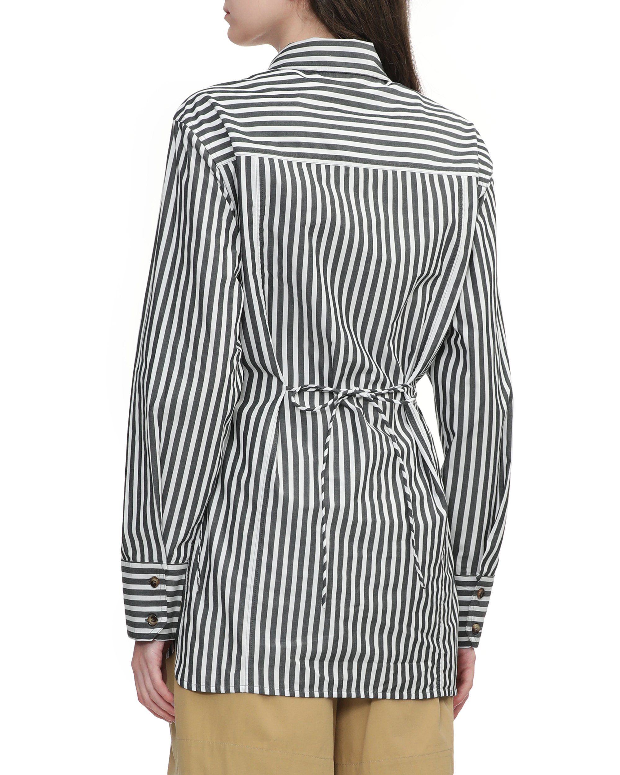 Camisa con lazo GANNI