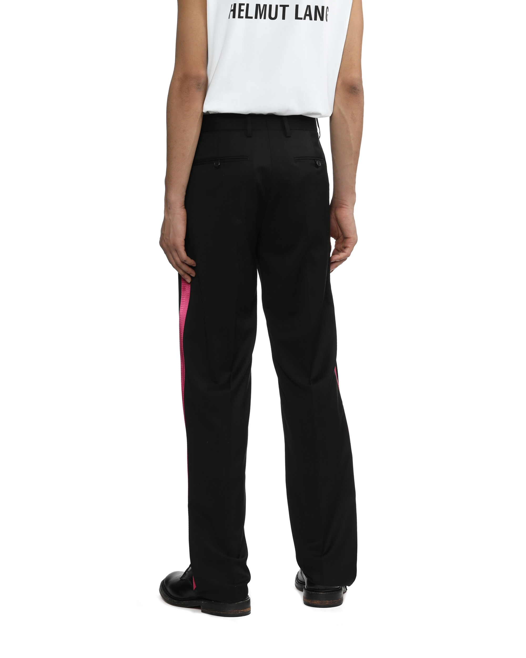 HELMUT LANG Pantalones con cinturón de seguridad