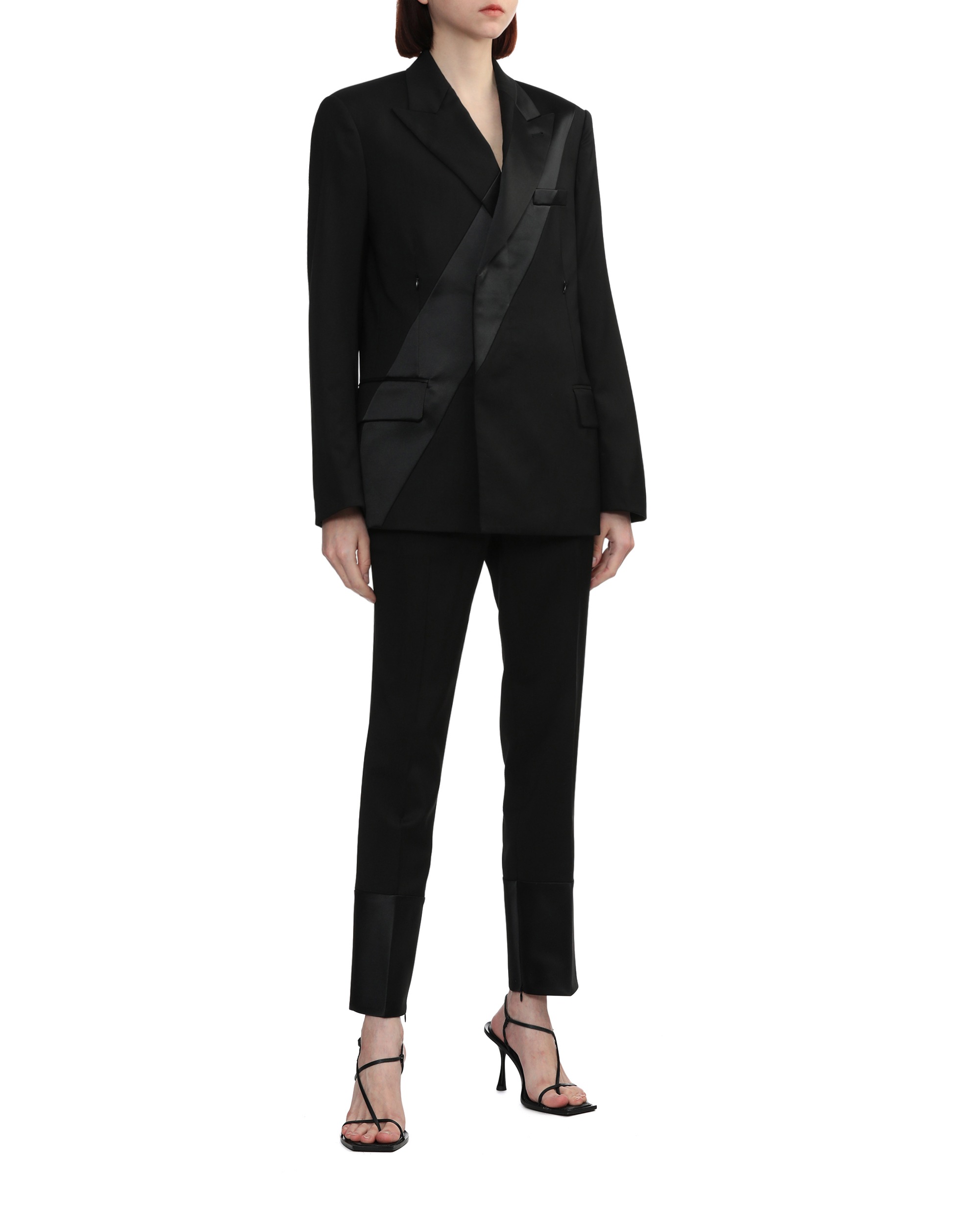 HELMUT LANG Pantalones de esmoquin de corte entallado