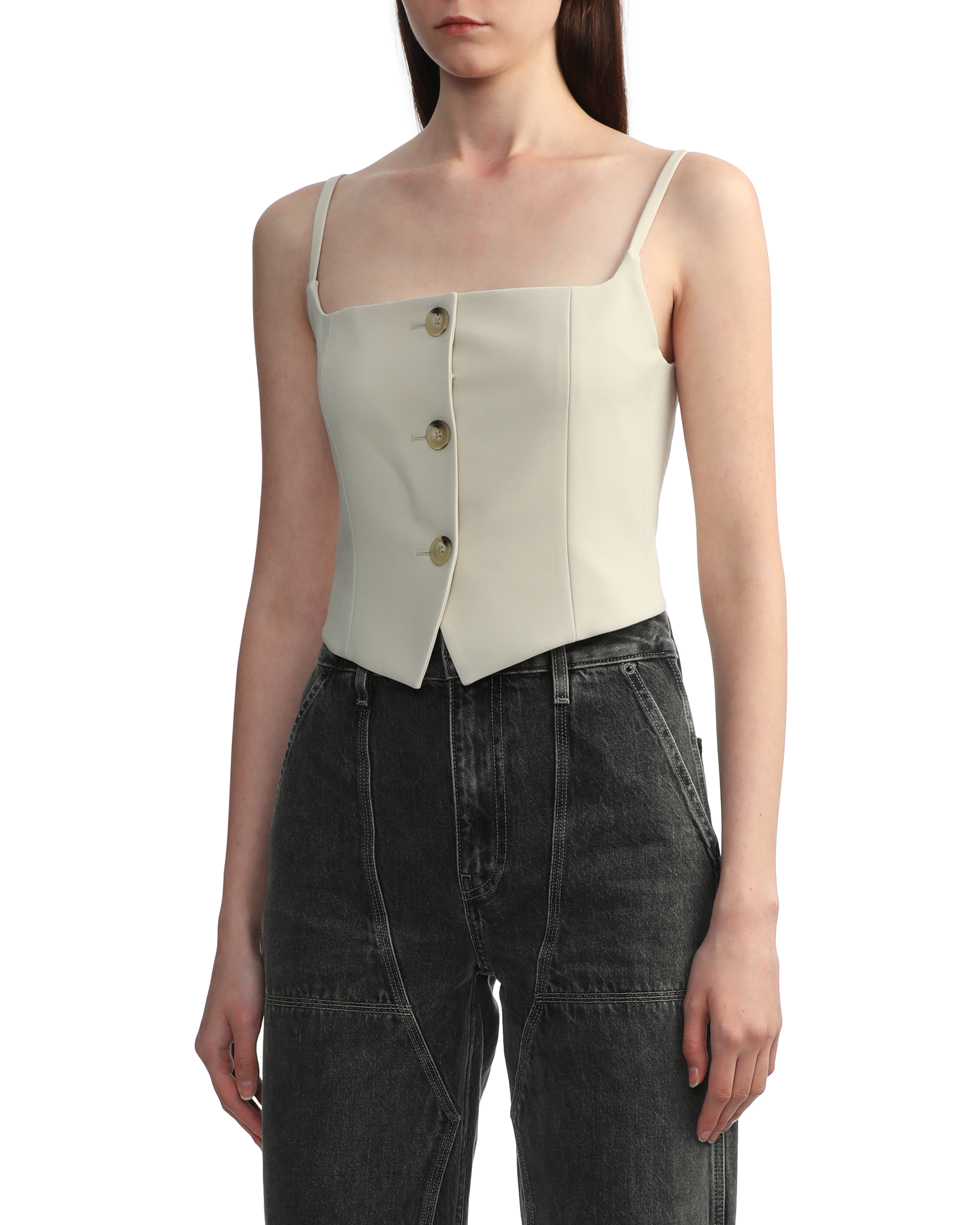 HELMUT LANG Top blazer corto