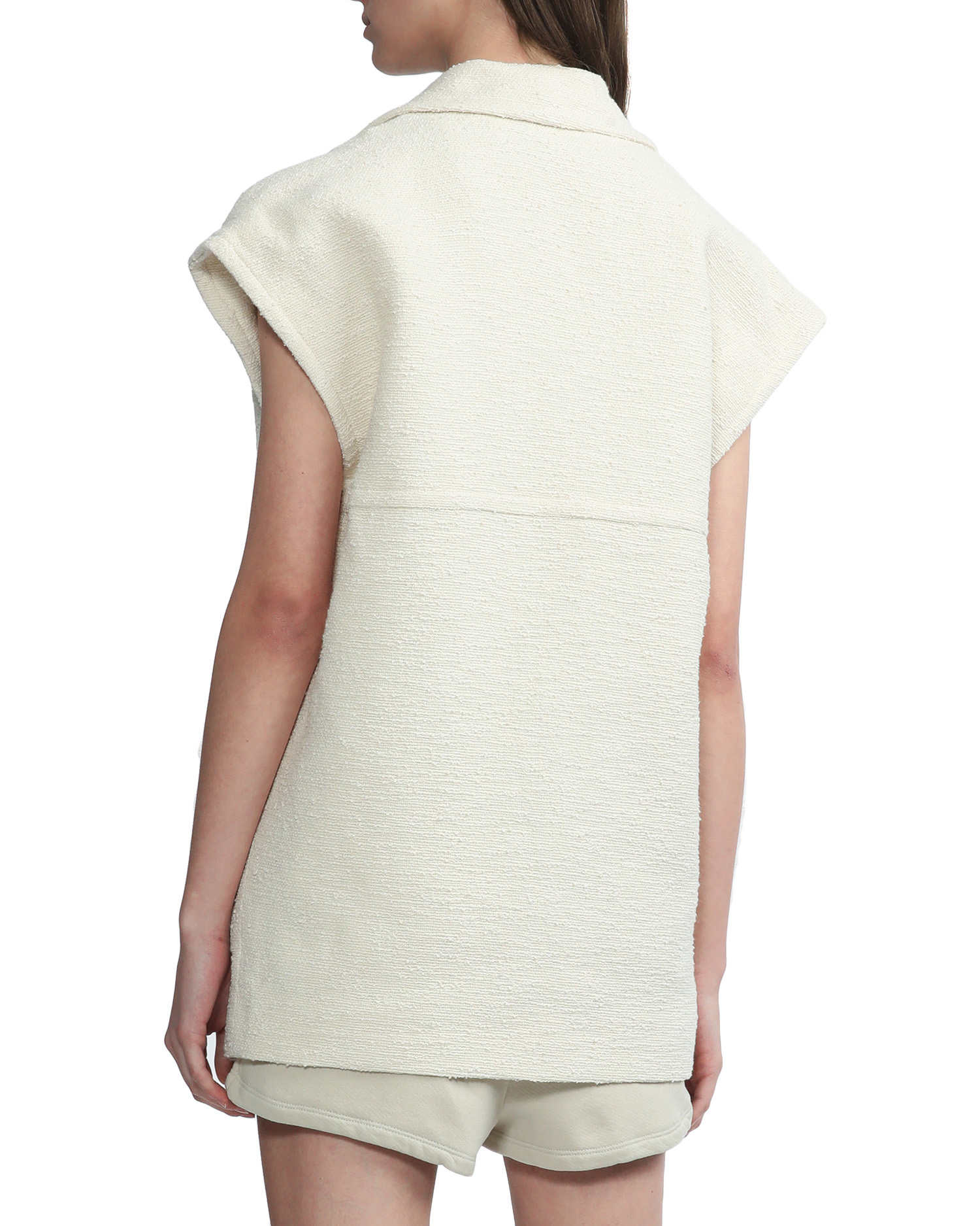 Chaqueta chaleco texturizada IRO