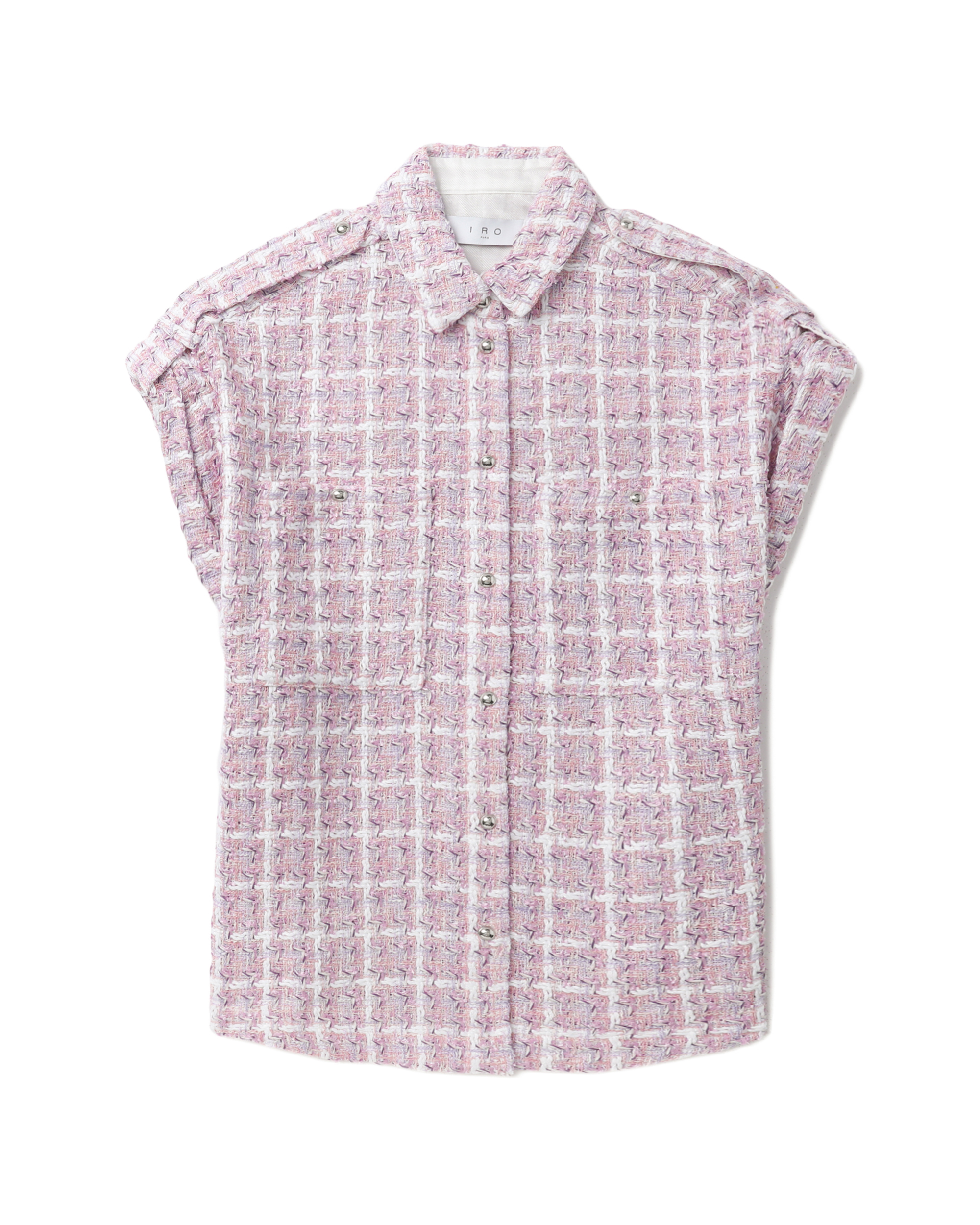 Camisa de tweed bicolor IRO Gilsa