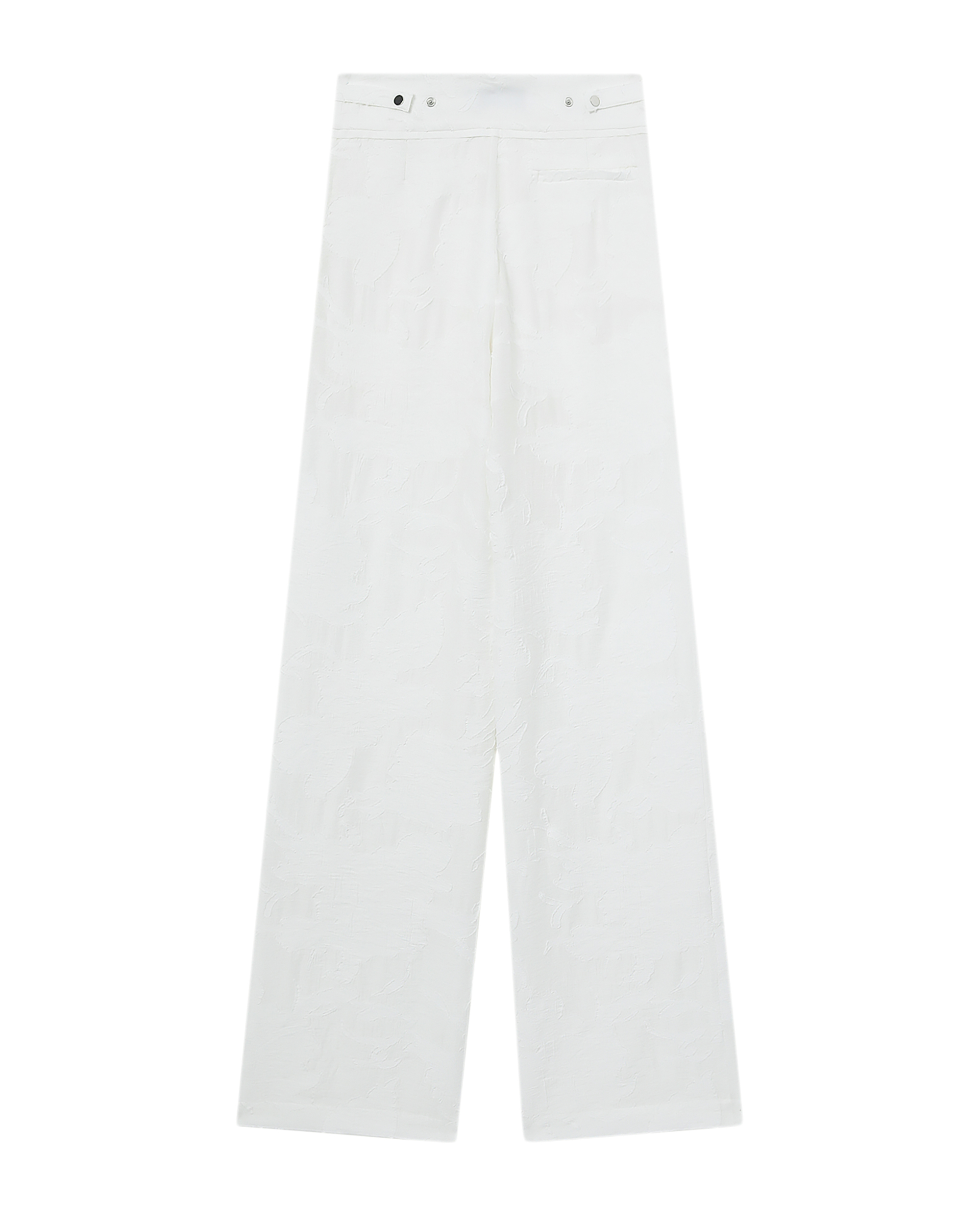 Pantalones de jacquard floral IRO