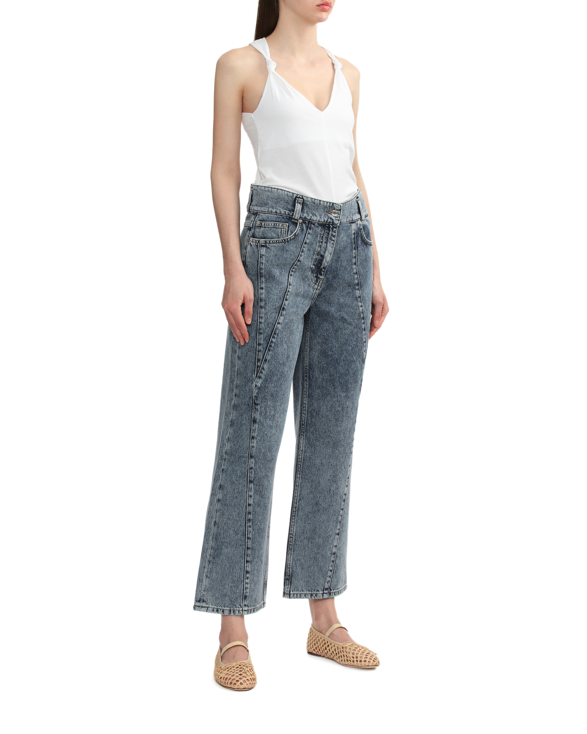 Vaqueros con lavado ácido IRO Hanifi