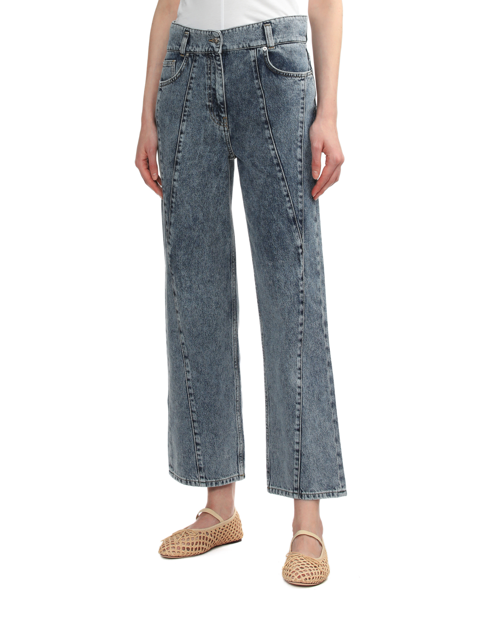 Vaqueros con lavado ácido IRO Hanifi