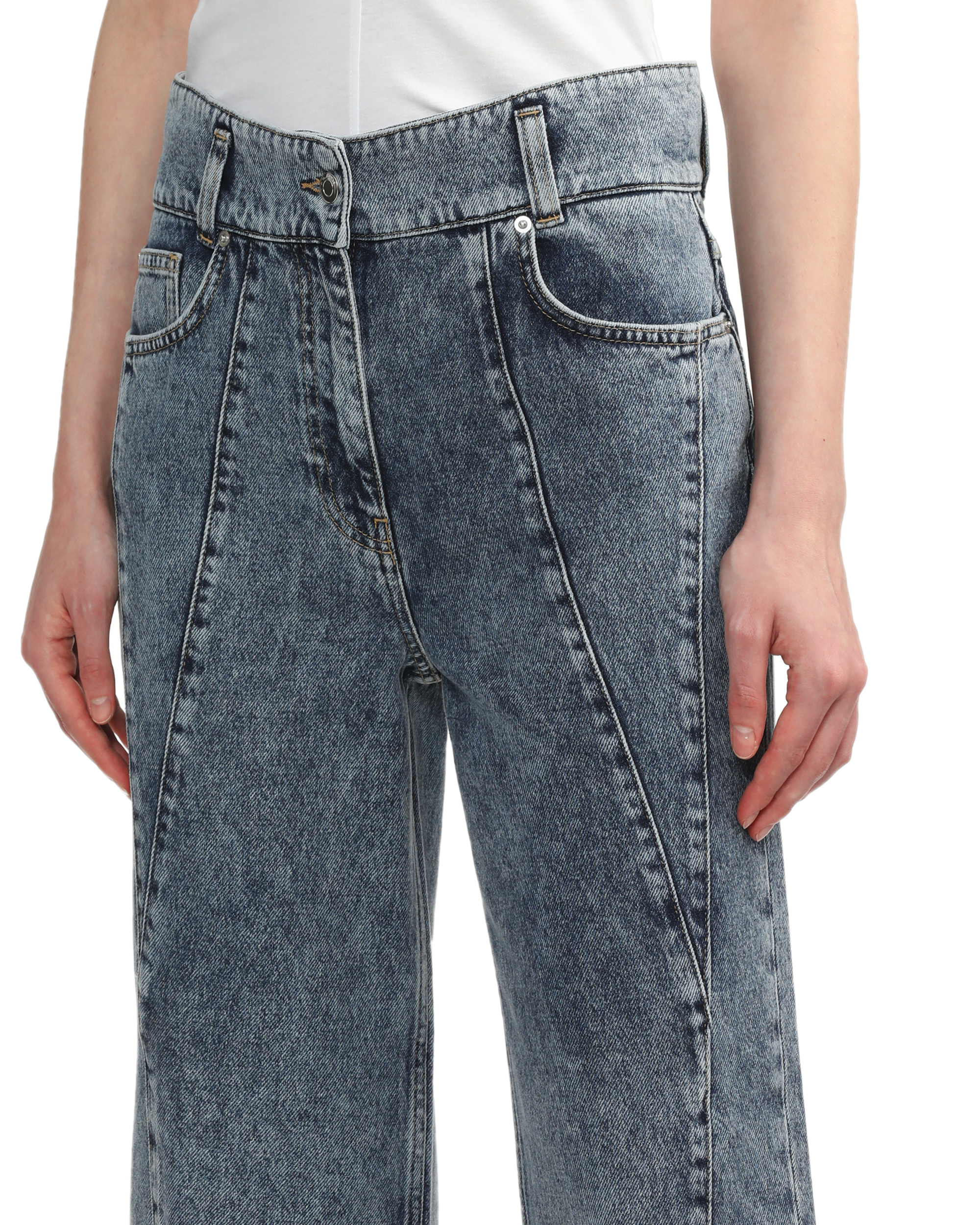 Vaqueros con lavado ácido IRO Hanifi