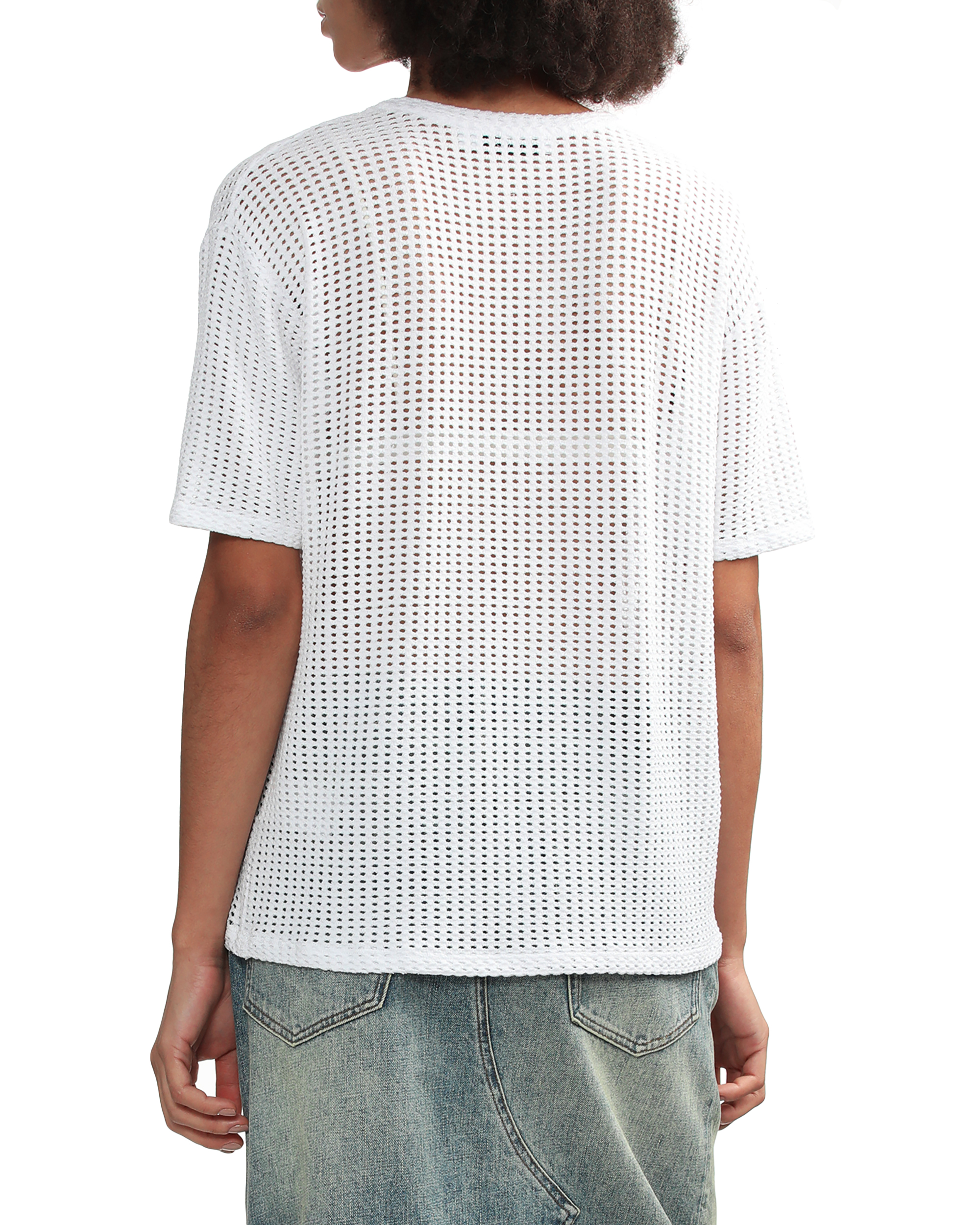 Top de malla con cuello en V IRO