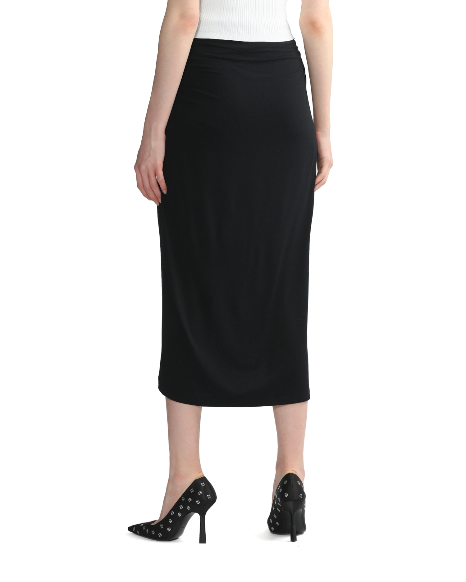 Falda midi con volantes IRO Kales