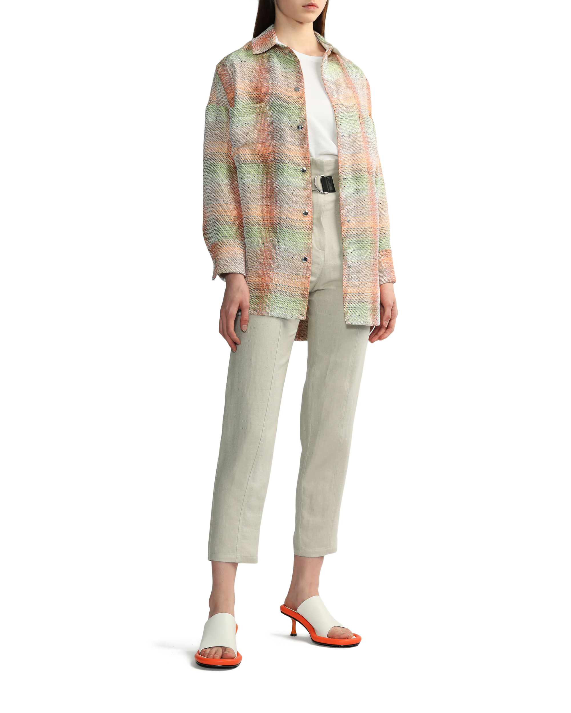 Sobrecamisa con botones a presión de jacquard IRO