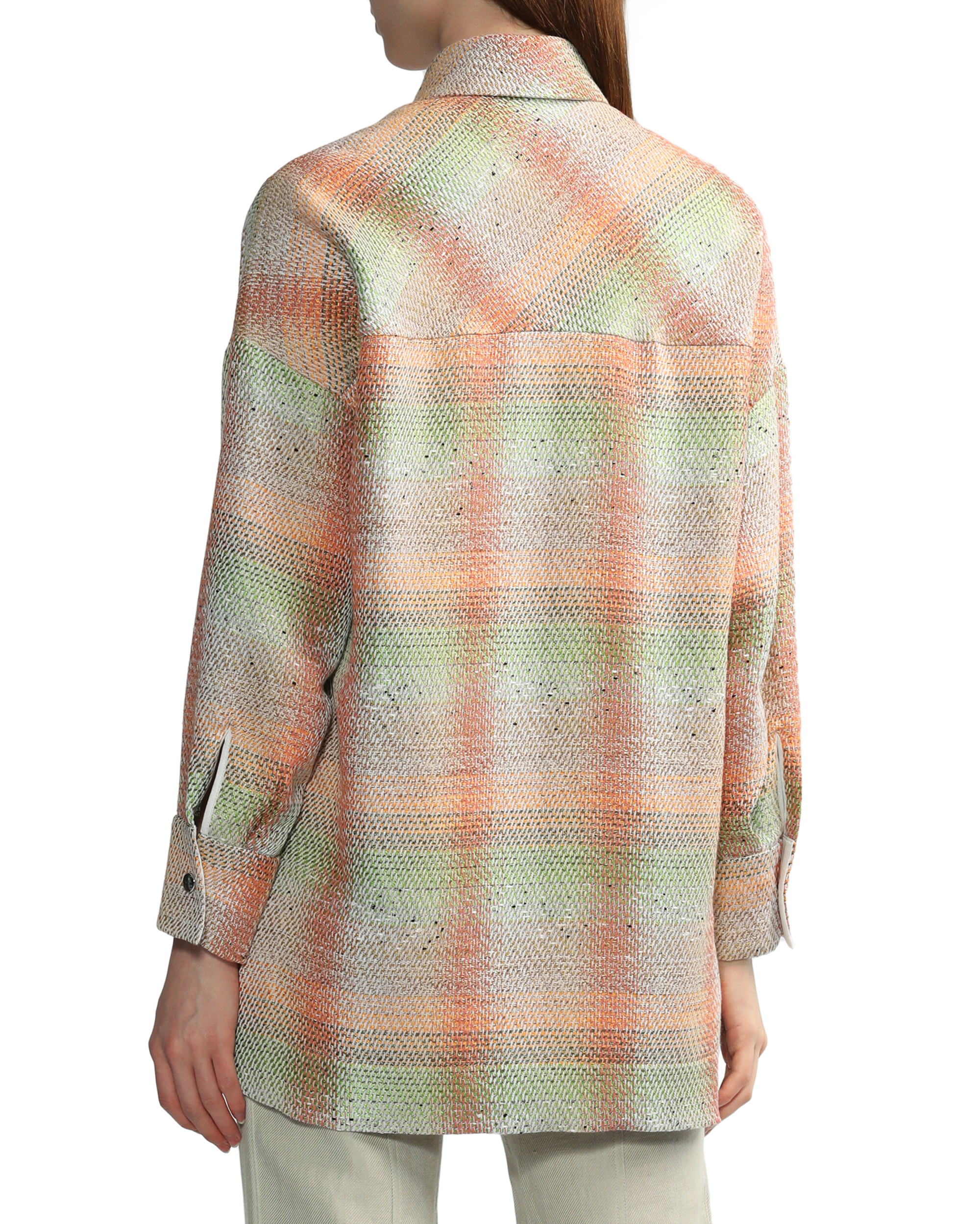 Sobrecamisa con botones a presión de jacquard IRO