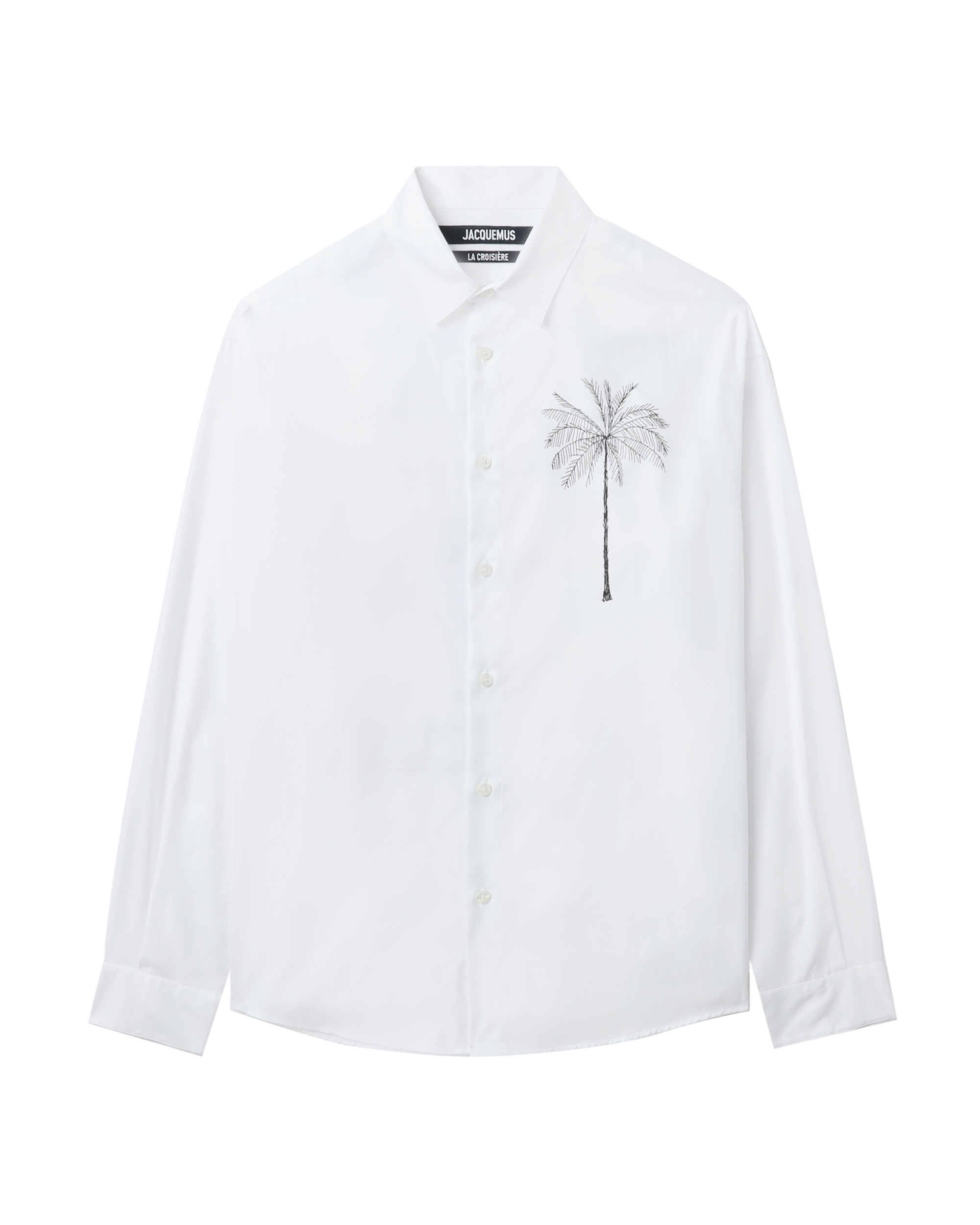 Camisa con estampado de palmeras de JACQUEMUS