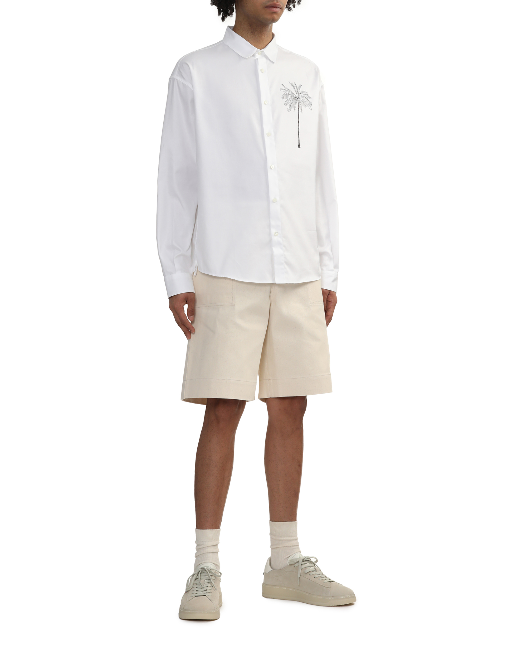 Camisa con estampado de palmeras de JACQUEMUS