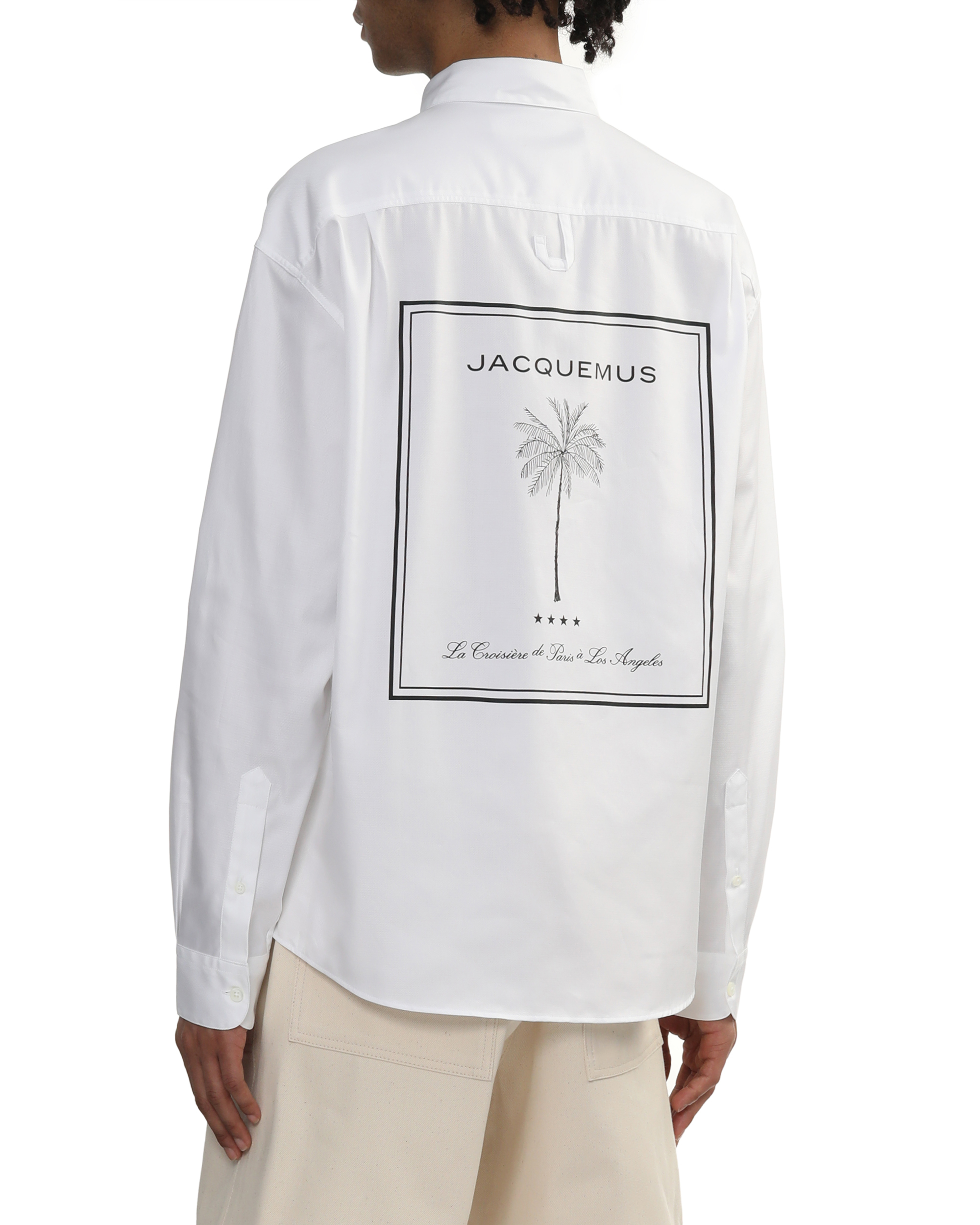 Camisa con estampado de palmeras de JACQUEMUS