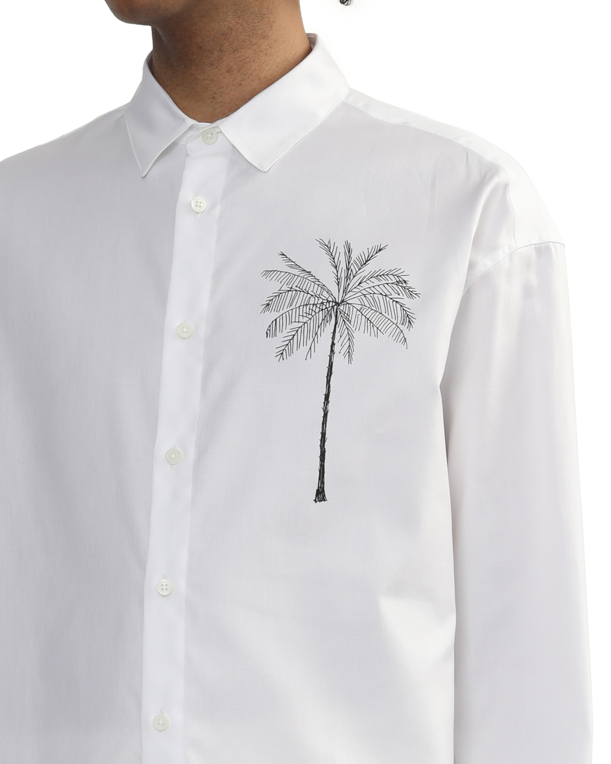 Camisa con estampado de palmeras de JACQUEMUS