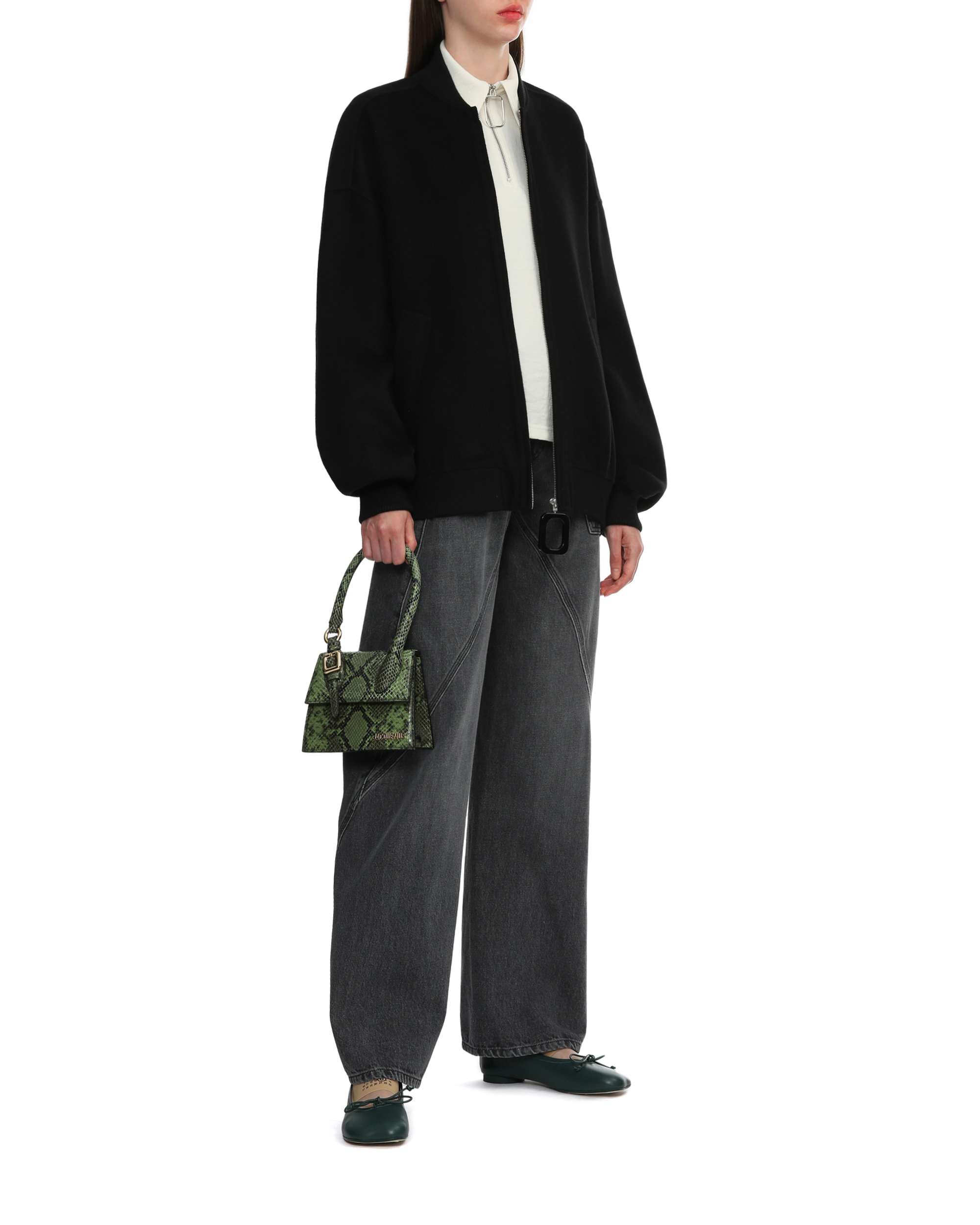 JACQUEMUS Bolso de mano Le chiquito con hebillas