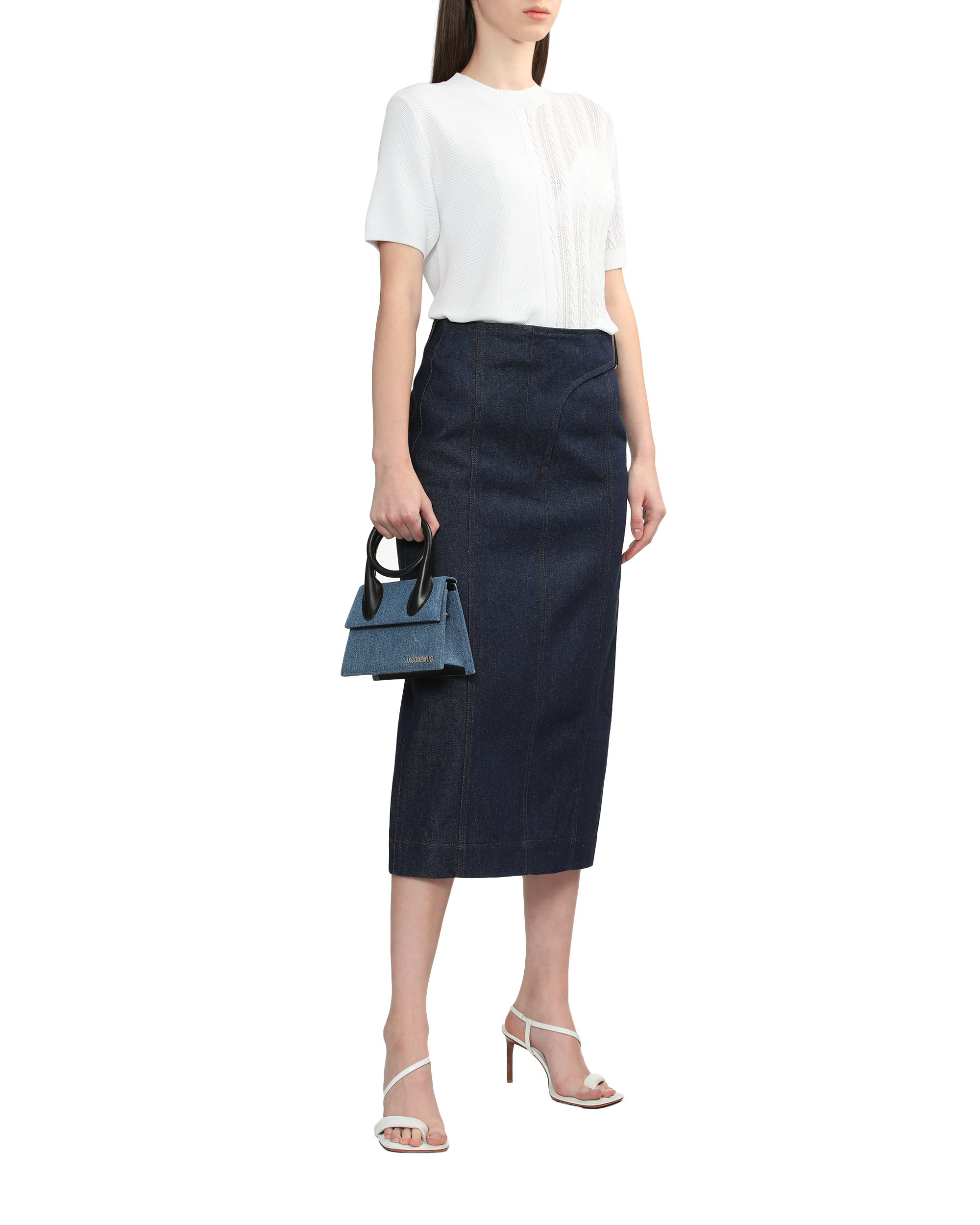 JACQUEMUS Top punto contraste Le haut Juego