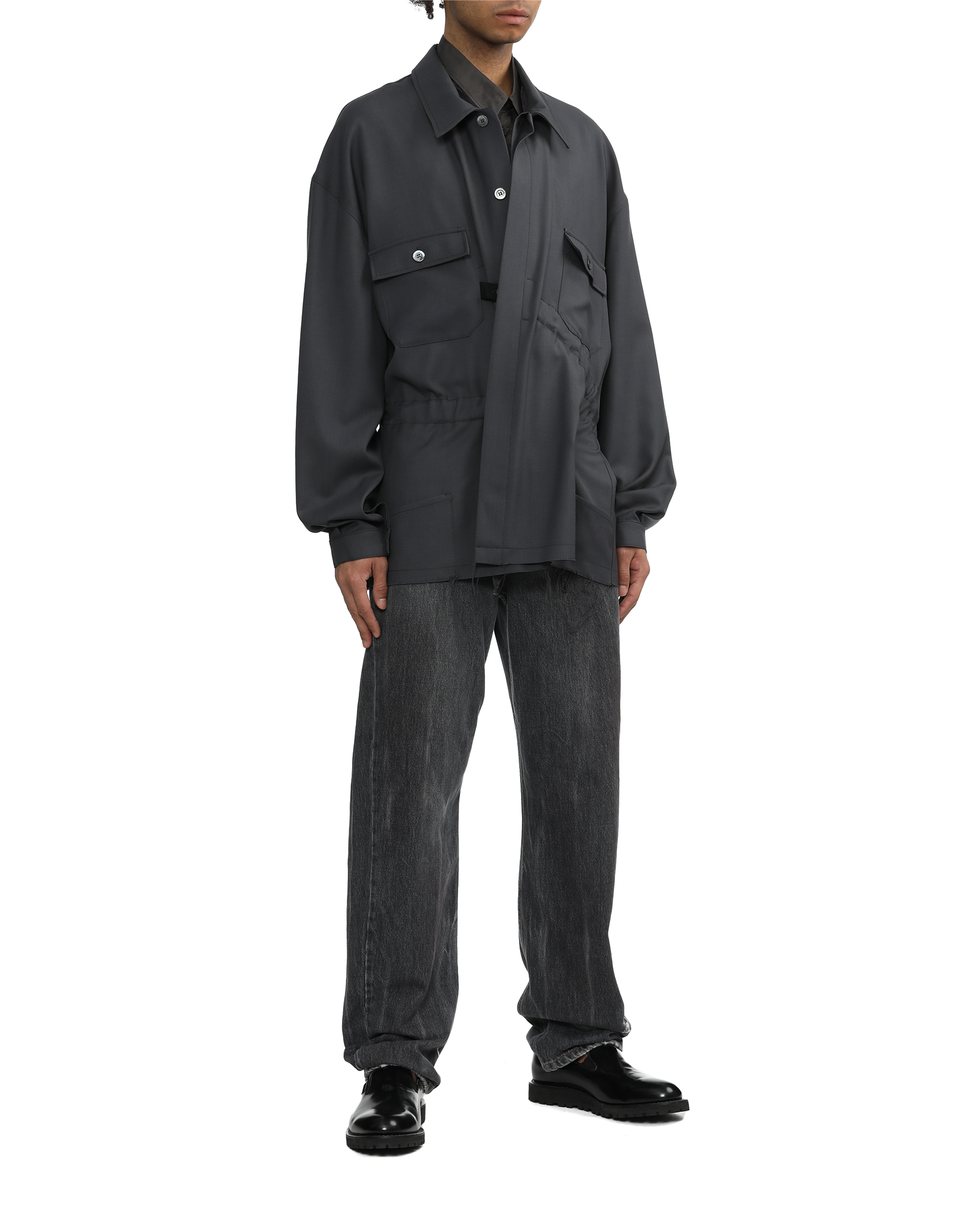 MAGLIANO Vaqueros officina de denim irregulares