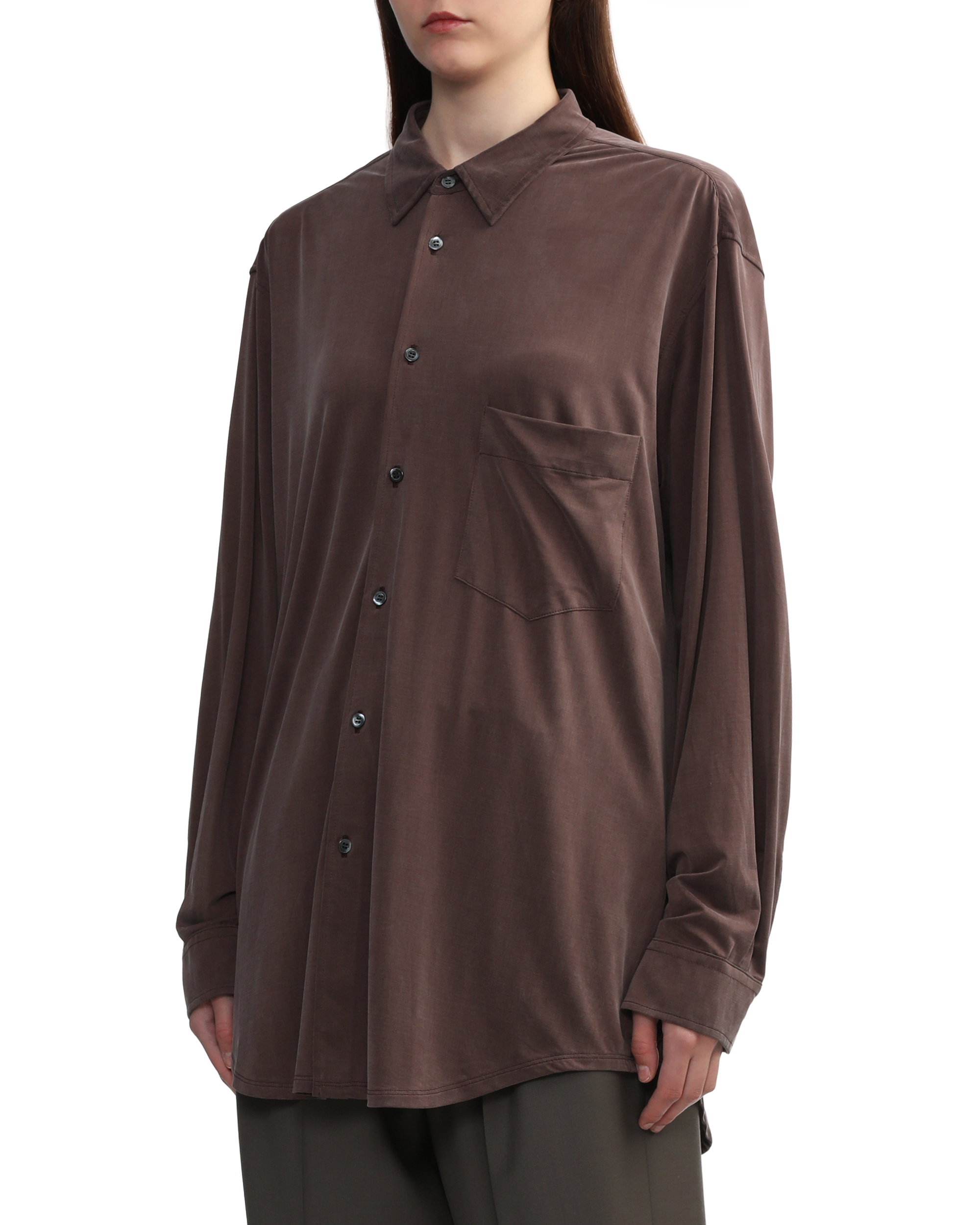 MAGLIANO Camisa de satén con espalda trenzada