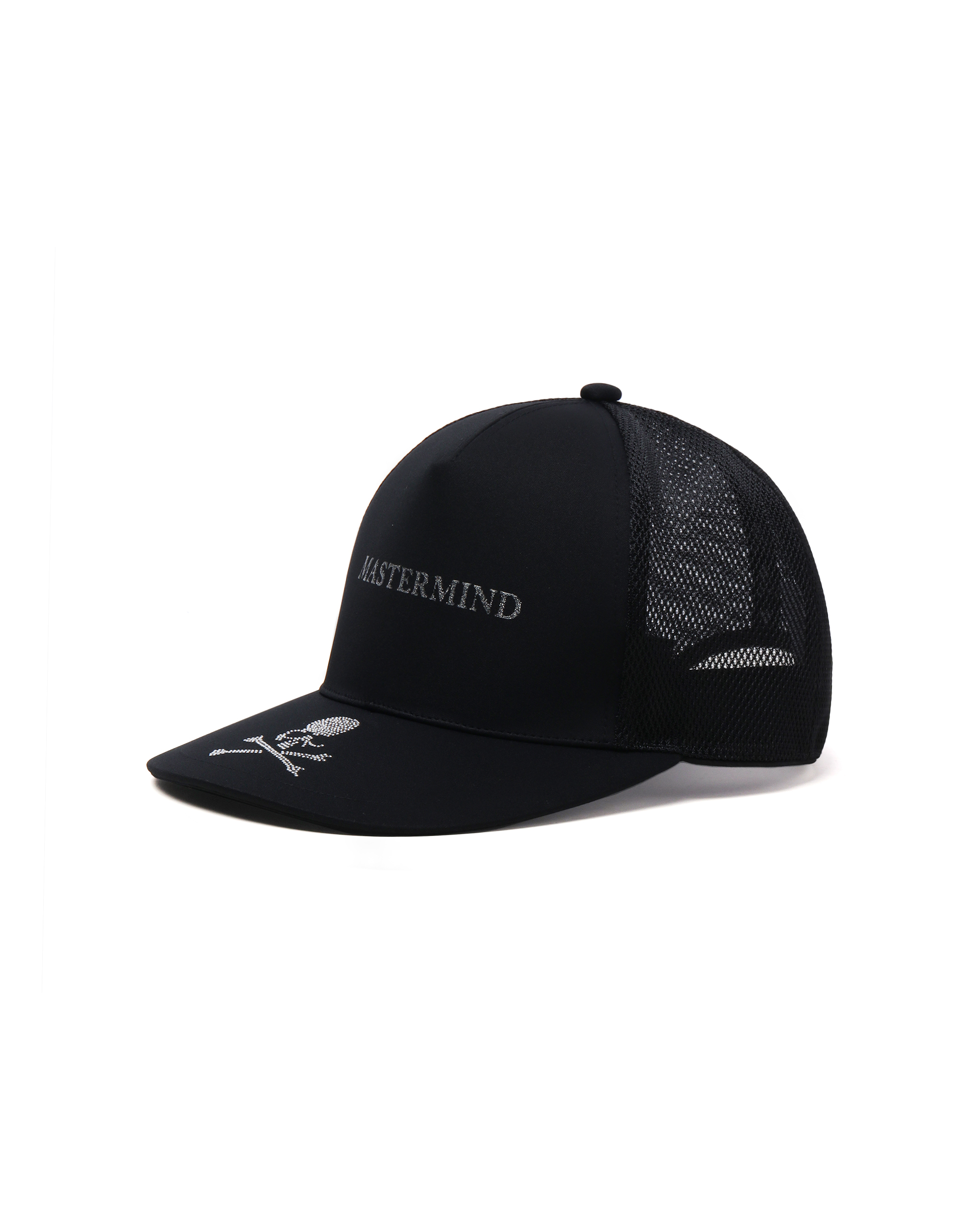 Gorra de camionero con el logotipo de MASTERMIND WORLD