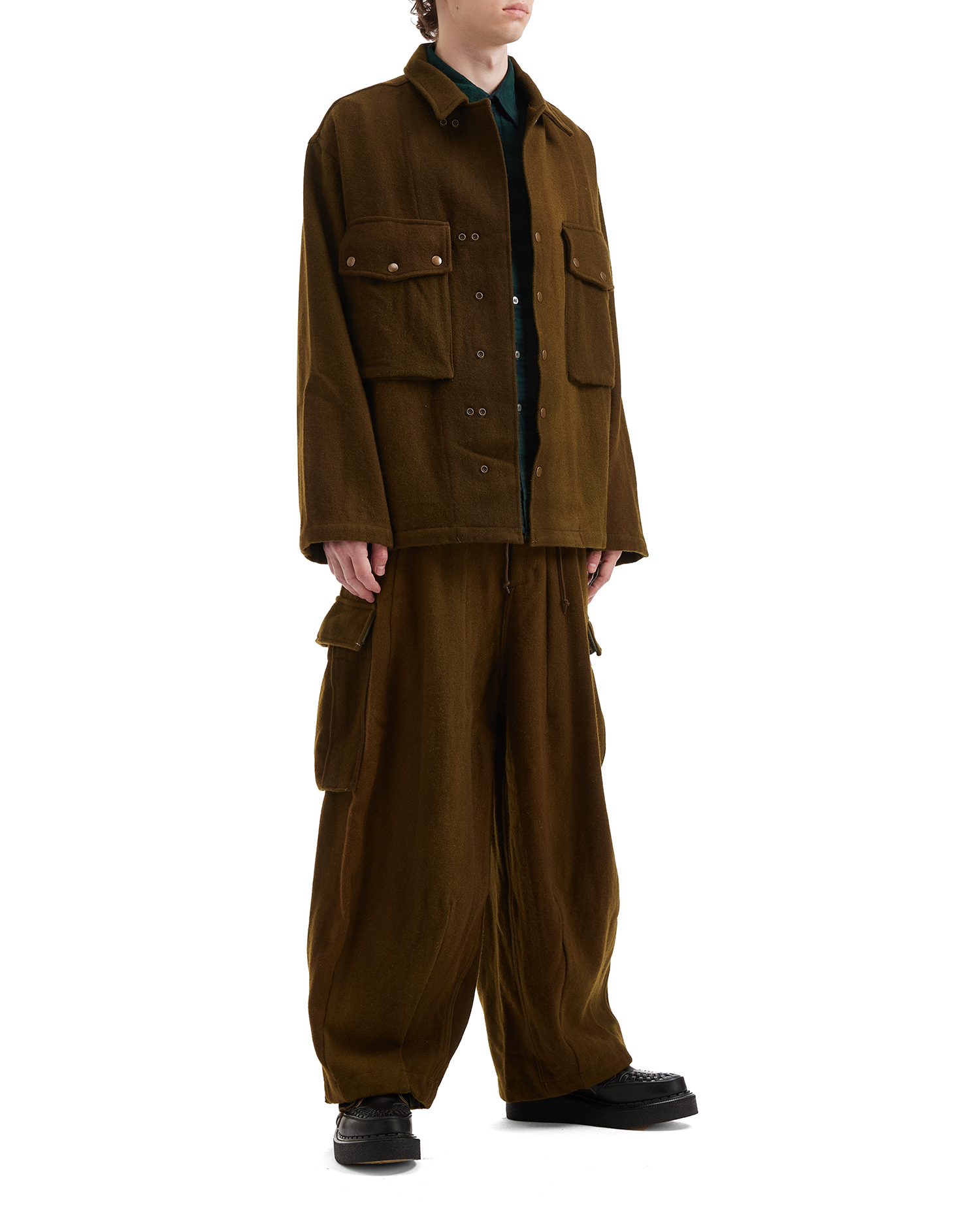 NEEDLES ボタンシャツジャケット