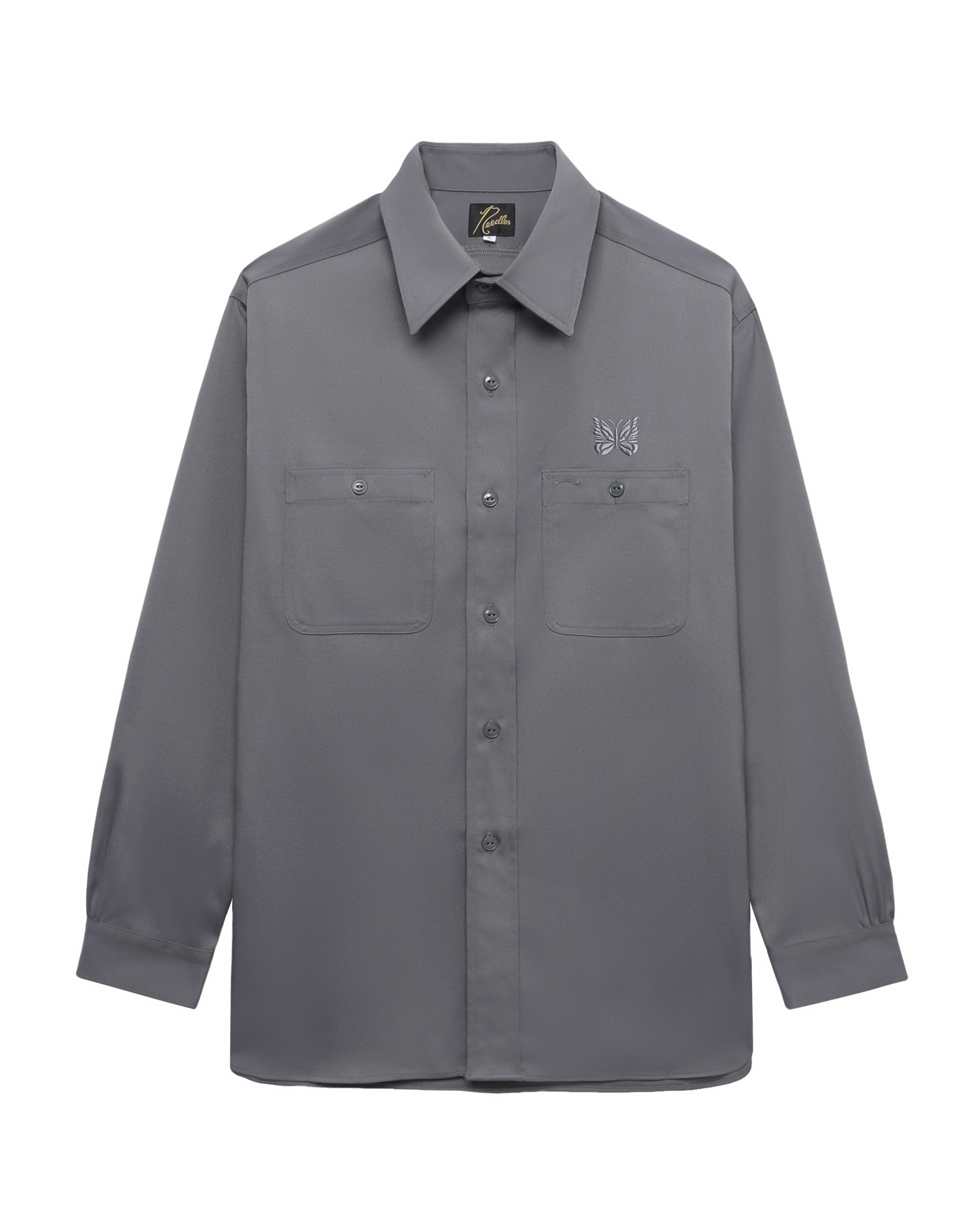 NEEDLES 刺繍シャツ