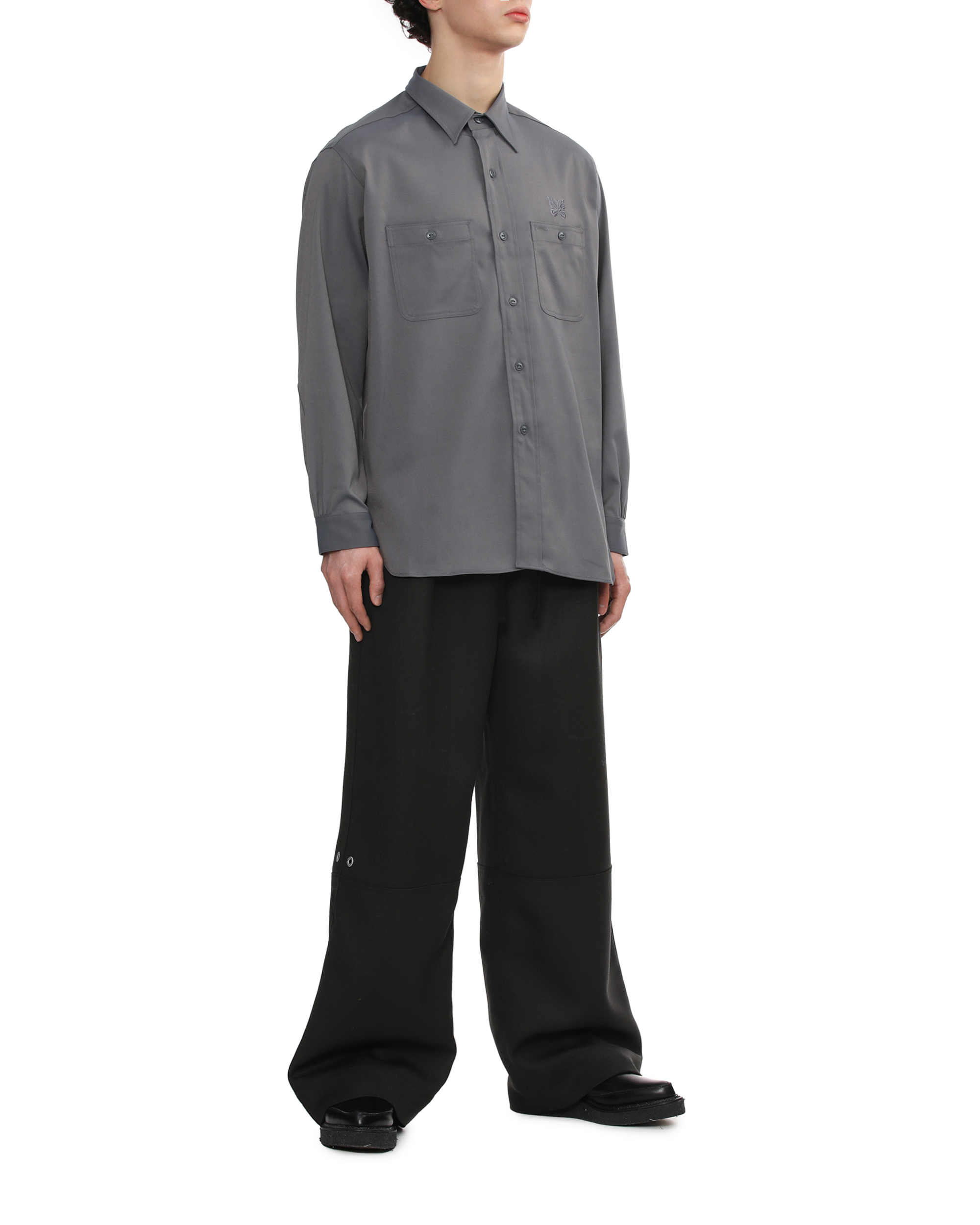 NEEDLES 刺繍シャツ