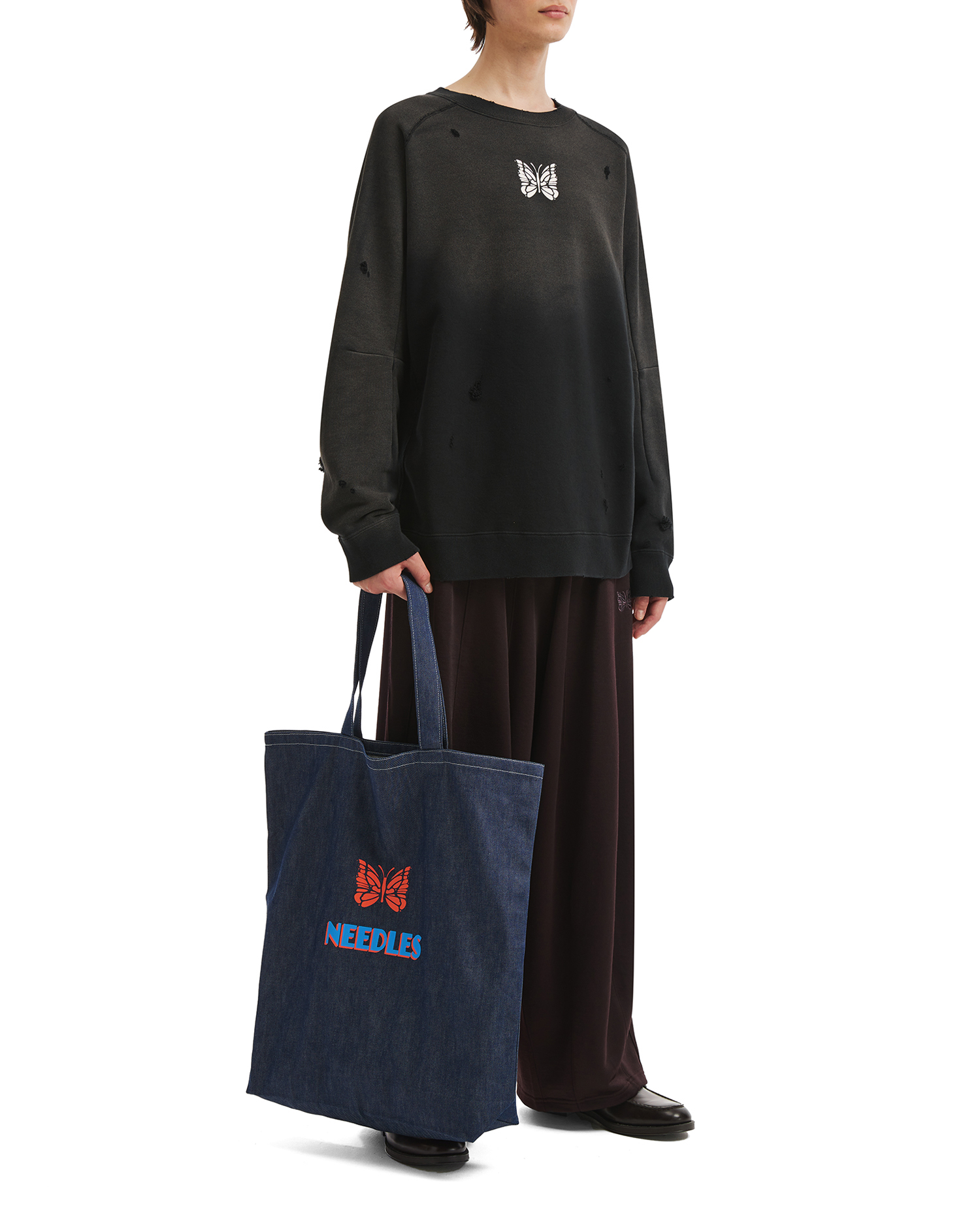 NEEDLES グラフィックトートバッグ