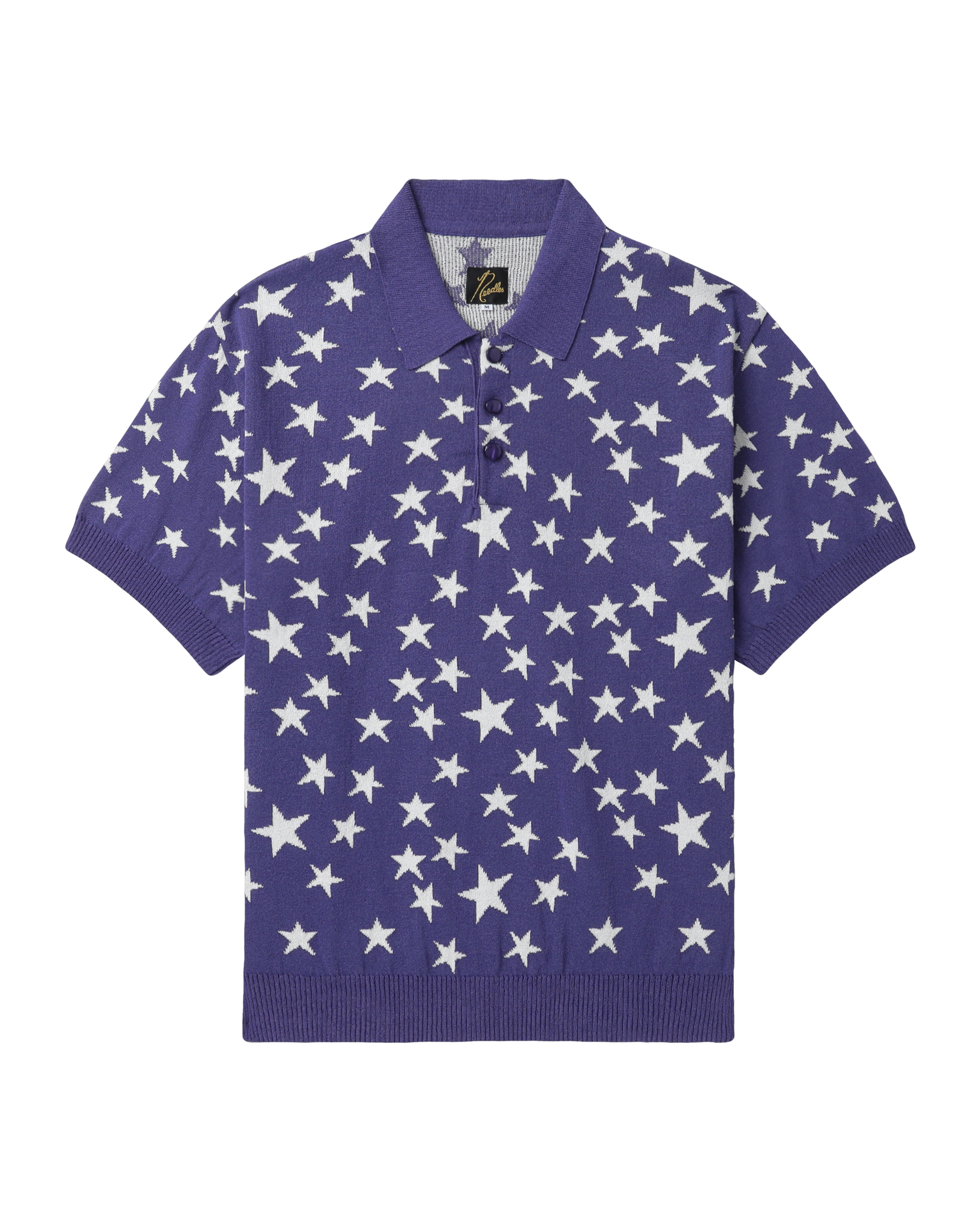 NEEDLES スター柄ポロシャツ