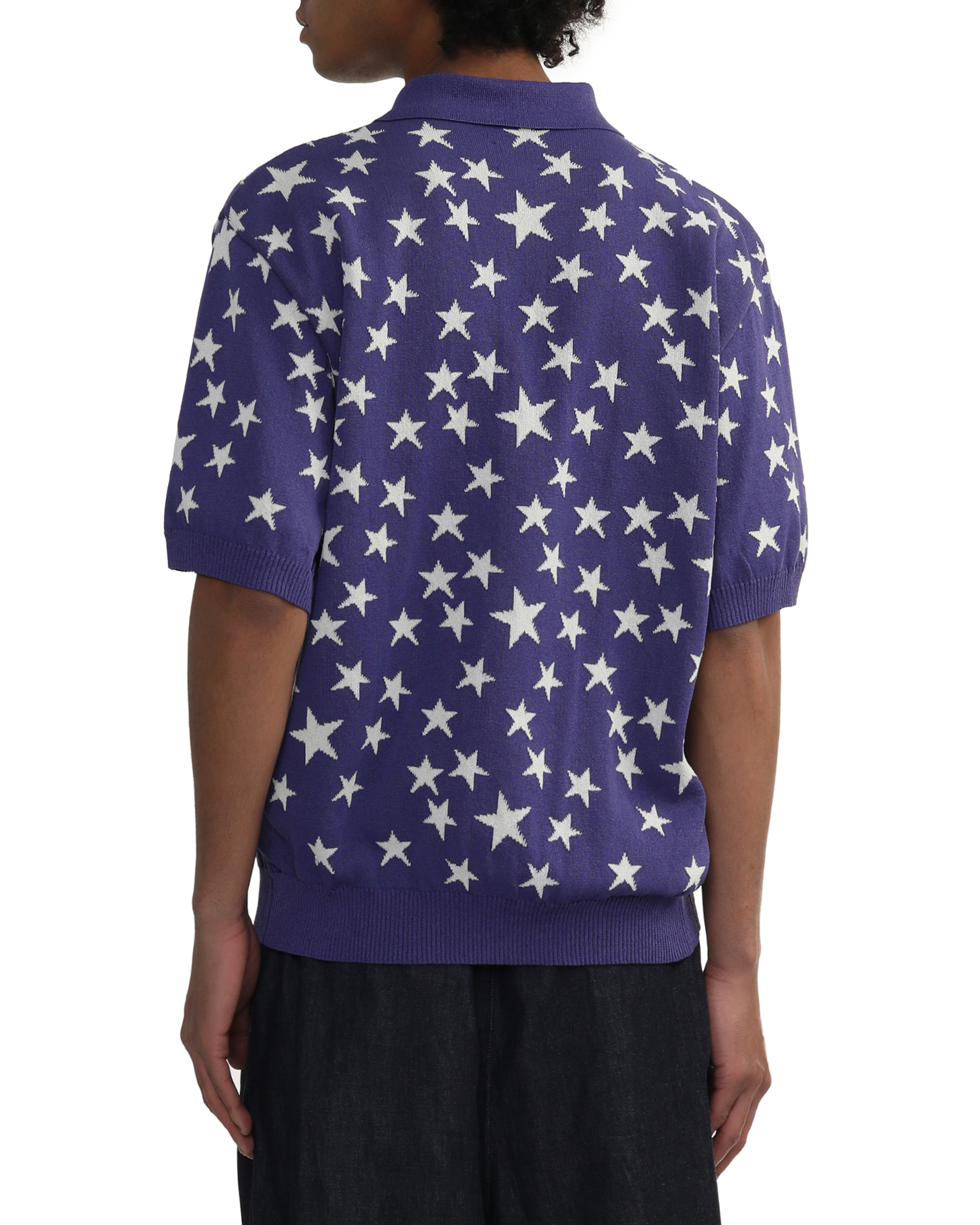 NEEDLES スター柄ポロシャツ