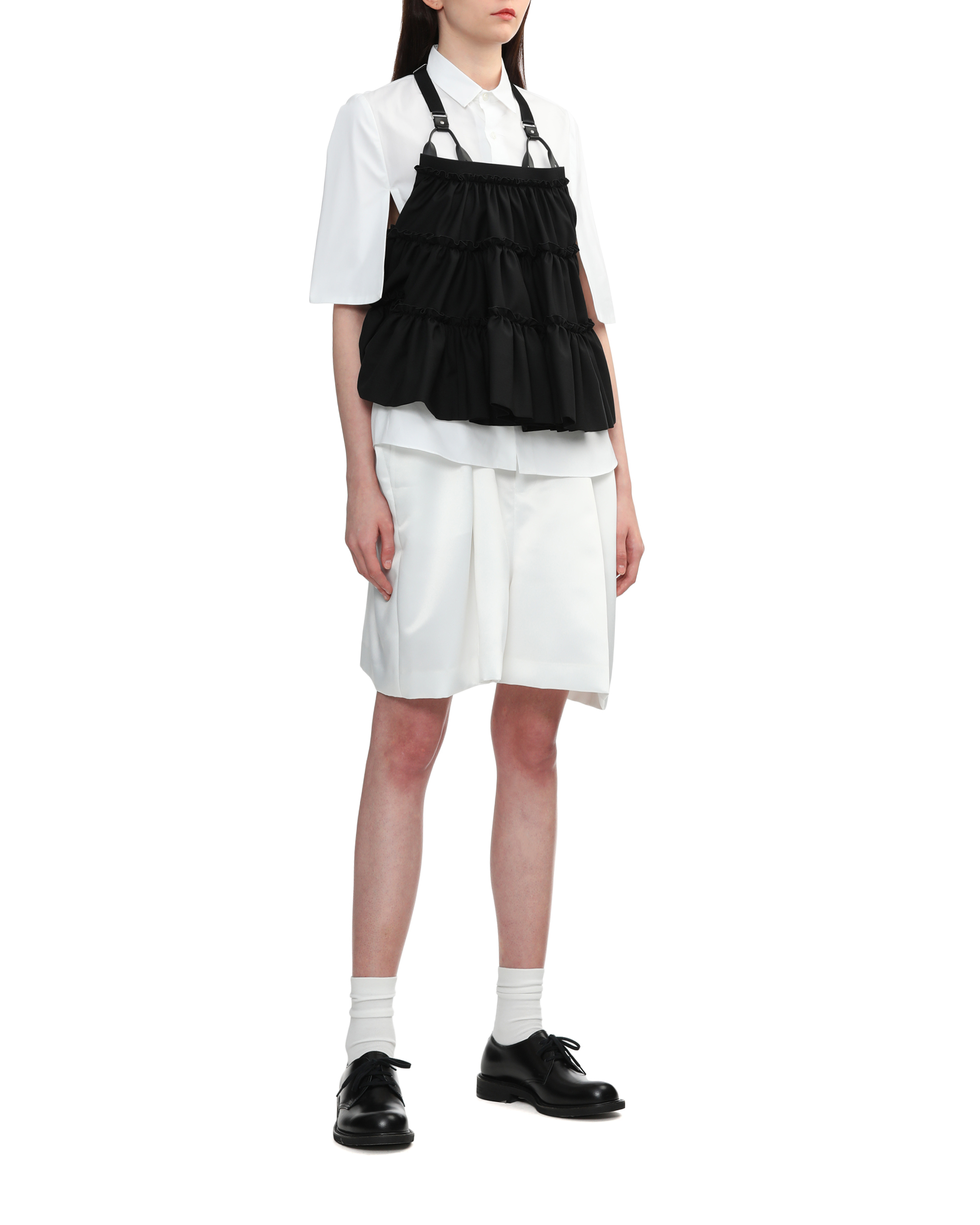 NOIR KEI NINOMIYA Pantalones cortos de raso