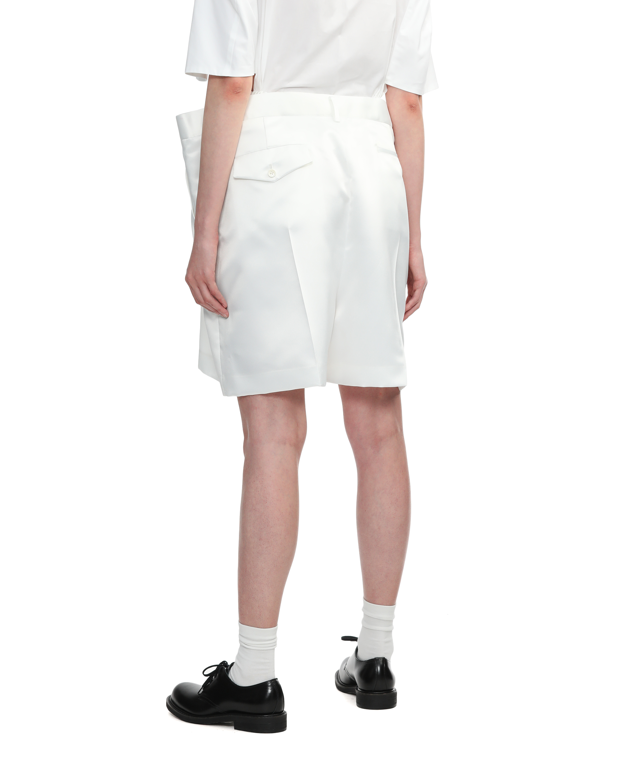 NOIR KEI NINOMIYA Pantalones cortos de raso