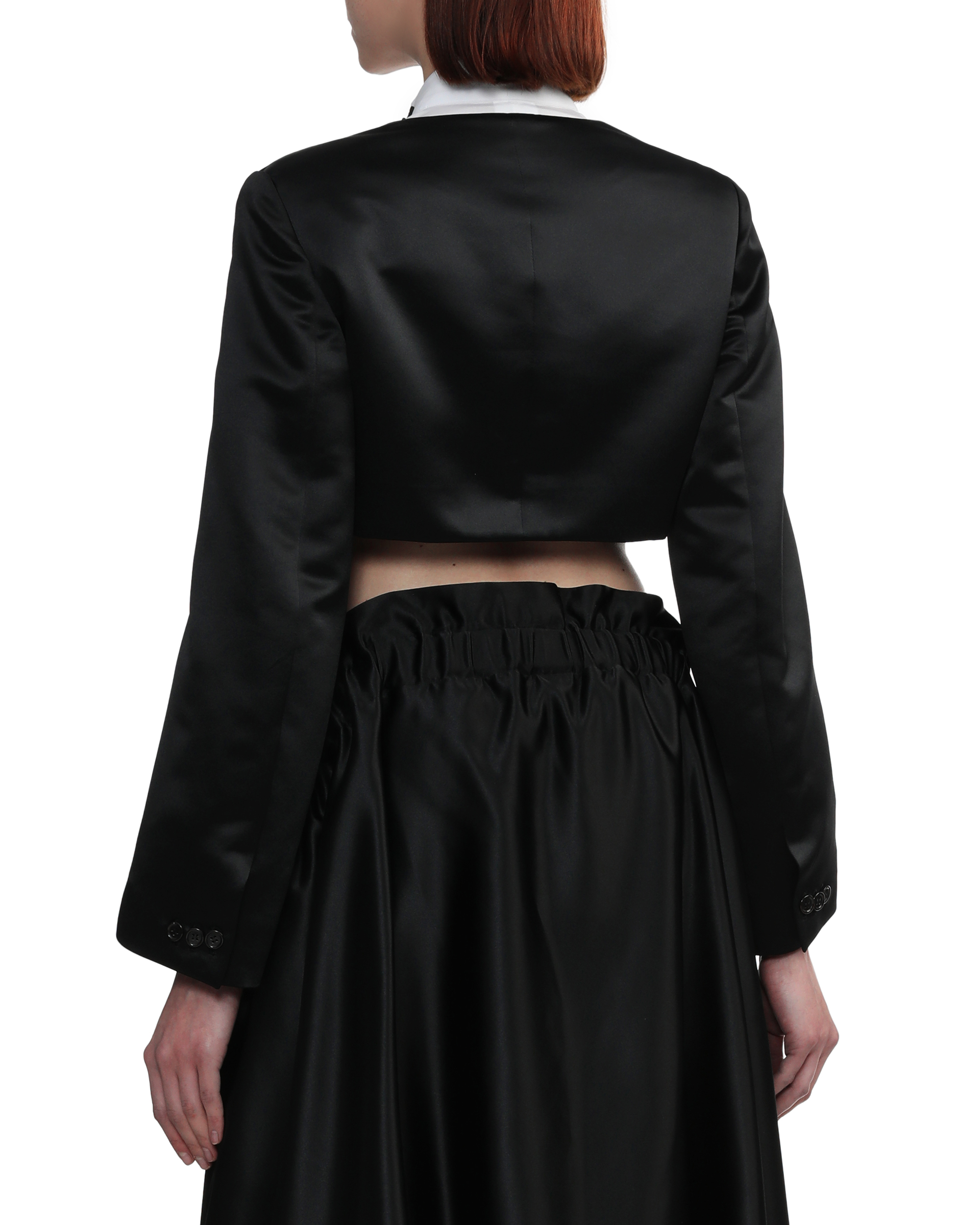 NOIR KEI NINOMIYA Chaqueta corta de manga ancha