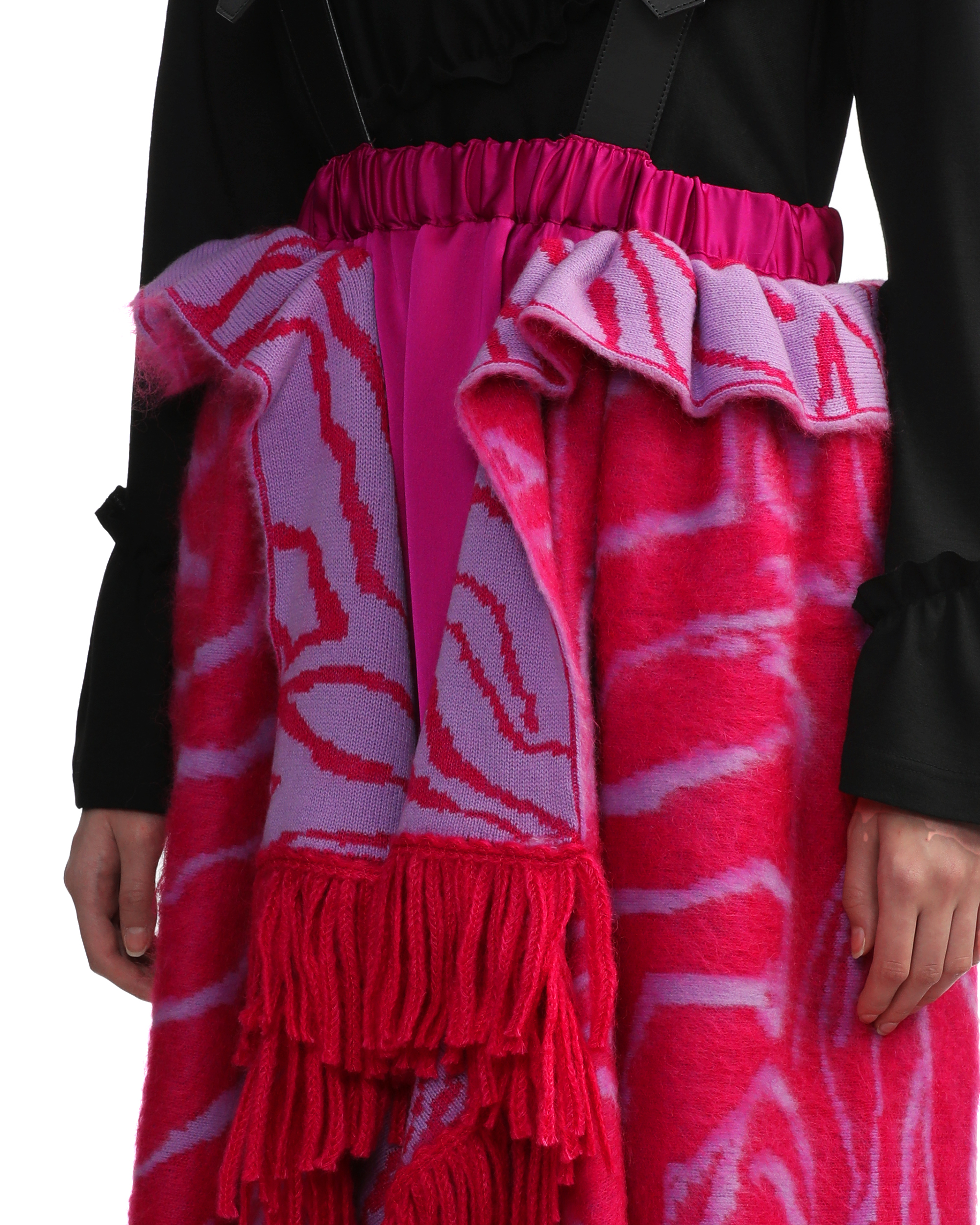 NOIR KEI NINOMIYA Falda con tirantes