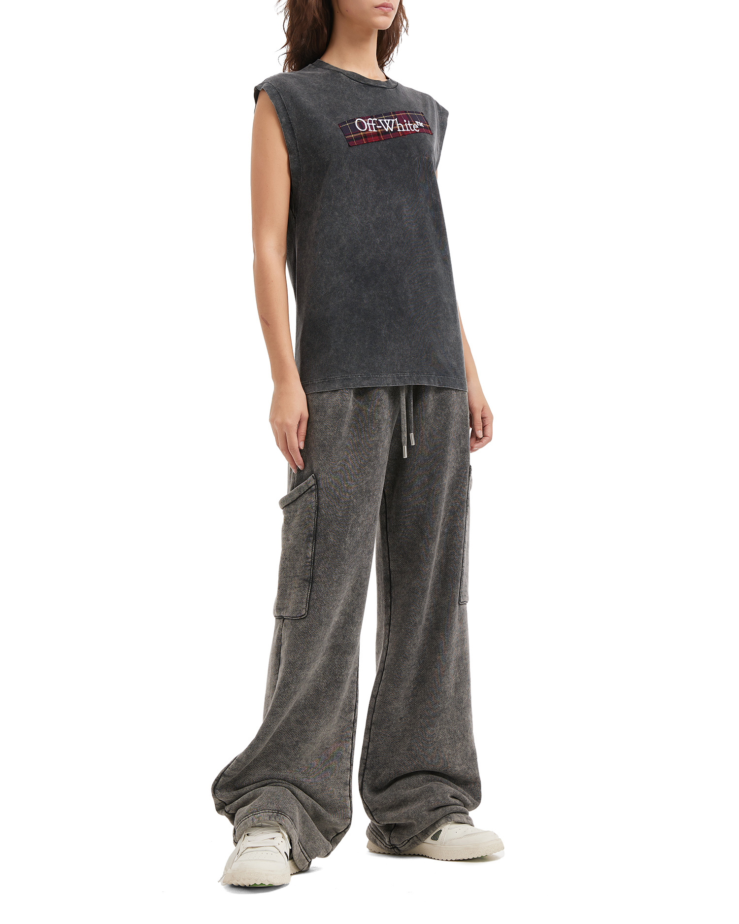 Camiseta sin mangas con el logotipo de OFF-WHITE™