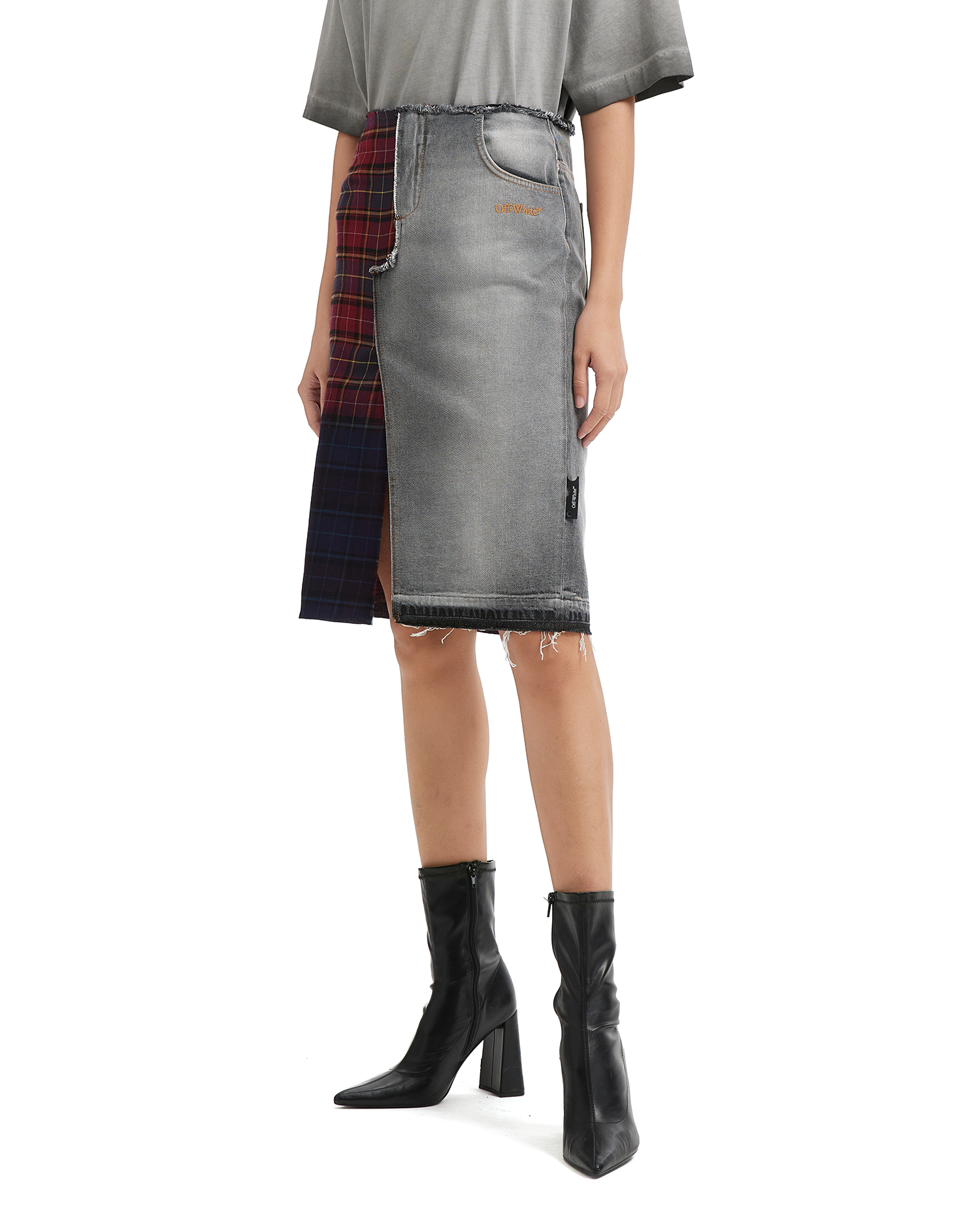 Falda de patchwork OFF-WHITE™