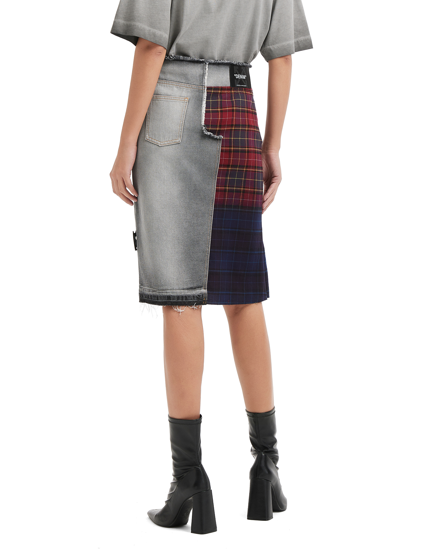 Falda de patchwork OFF-WHITE™