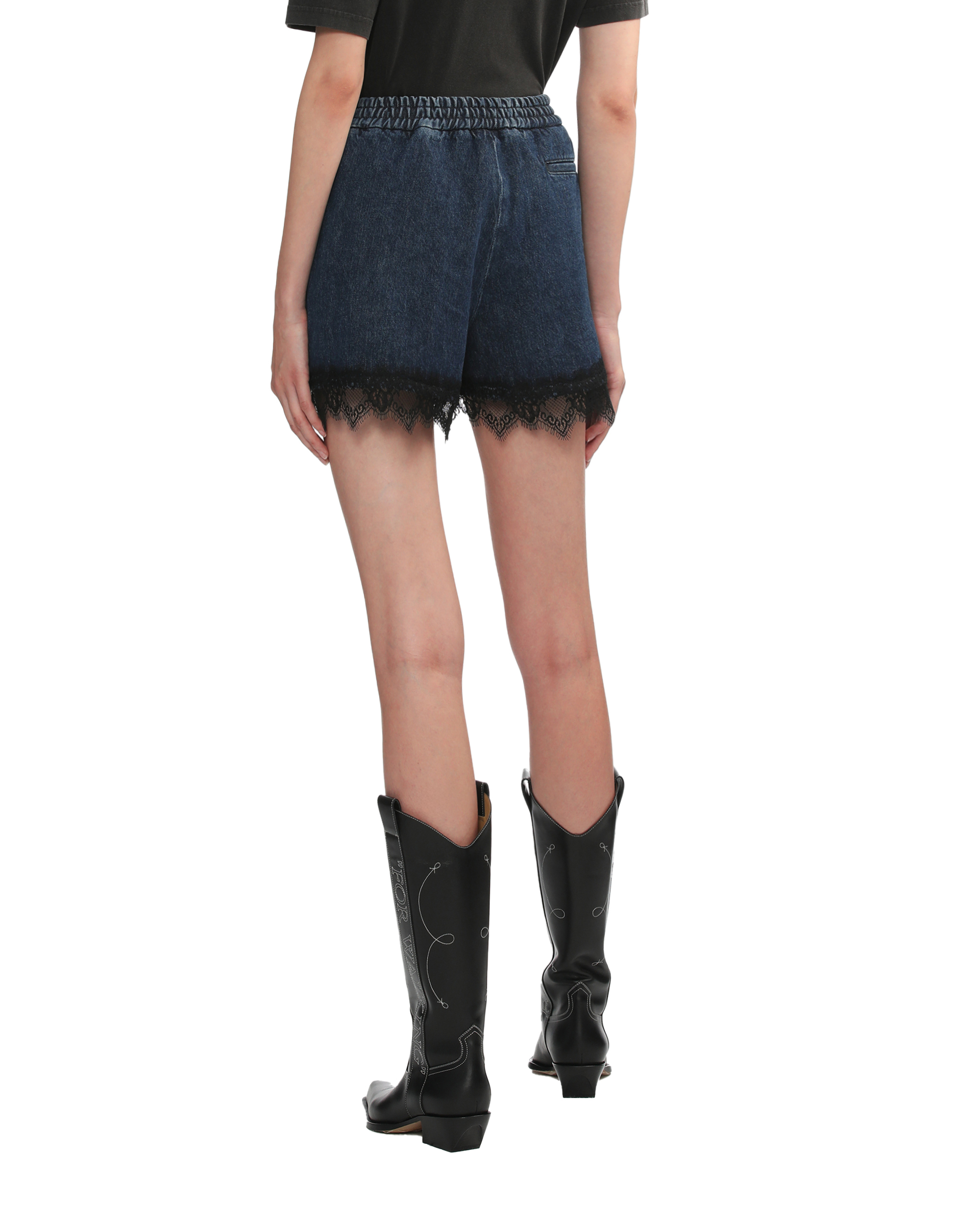 Shorts vaqueros de encaje de los años 20 OFF-WHITE™