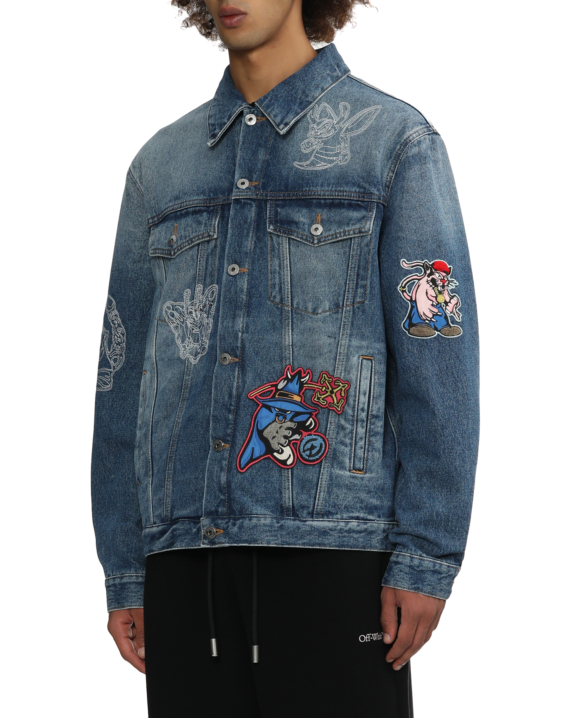 Vaqueros rectos OFF-WHITE™ Character Diag