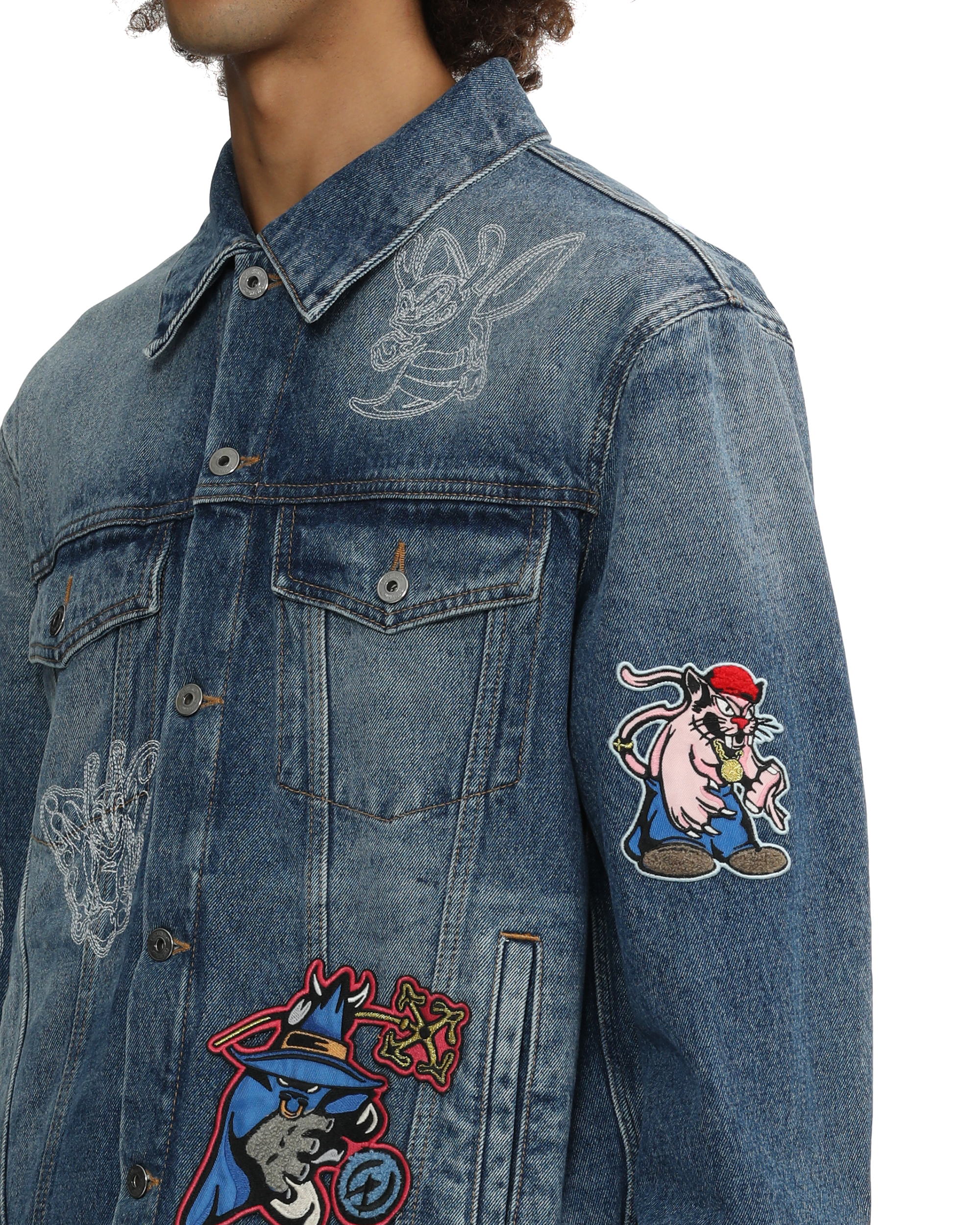 Vaqueros rectos OFF-WHITE™ Character Diag