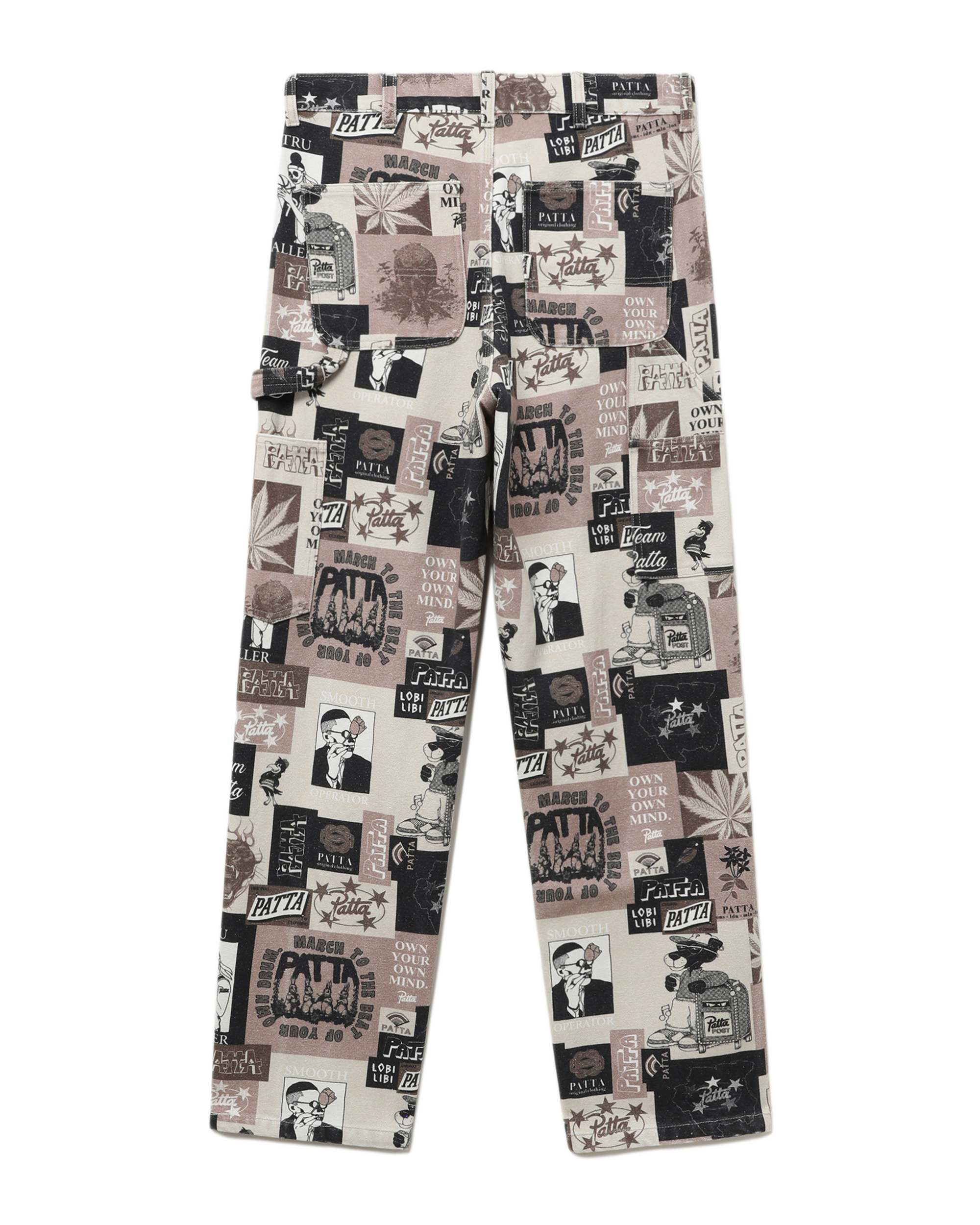 Pantalones estampados PATTA