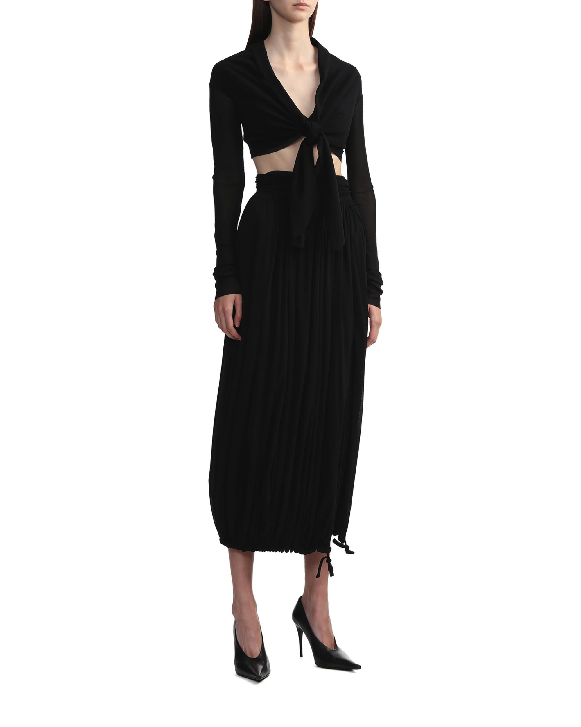 PHILOSOPHY DI LORENZO SERAFINI Top con nudo delantero