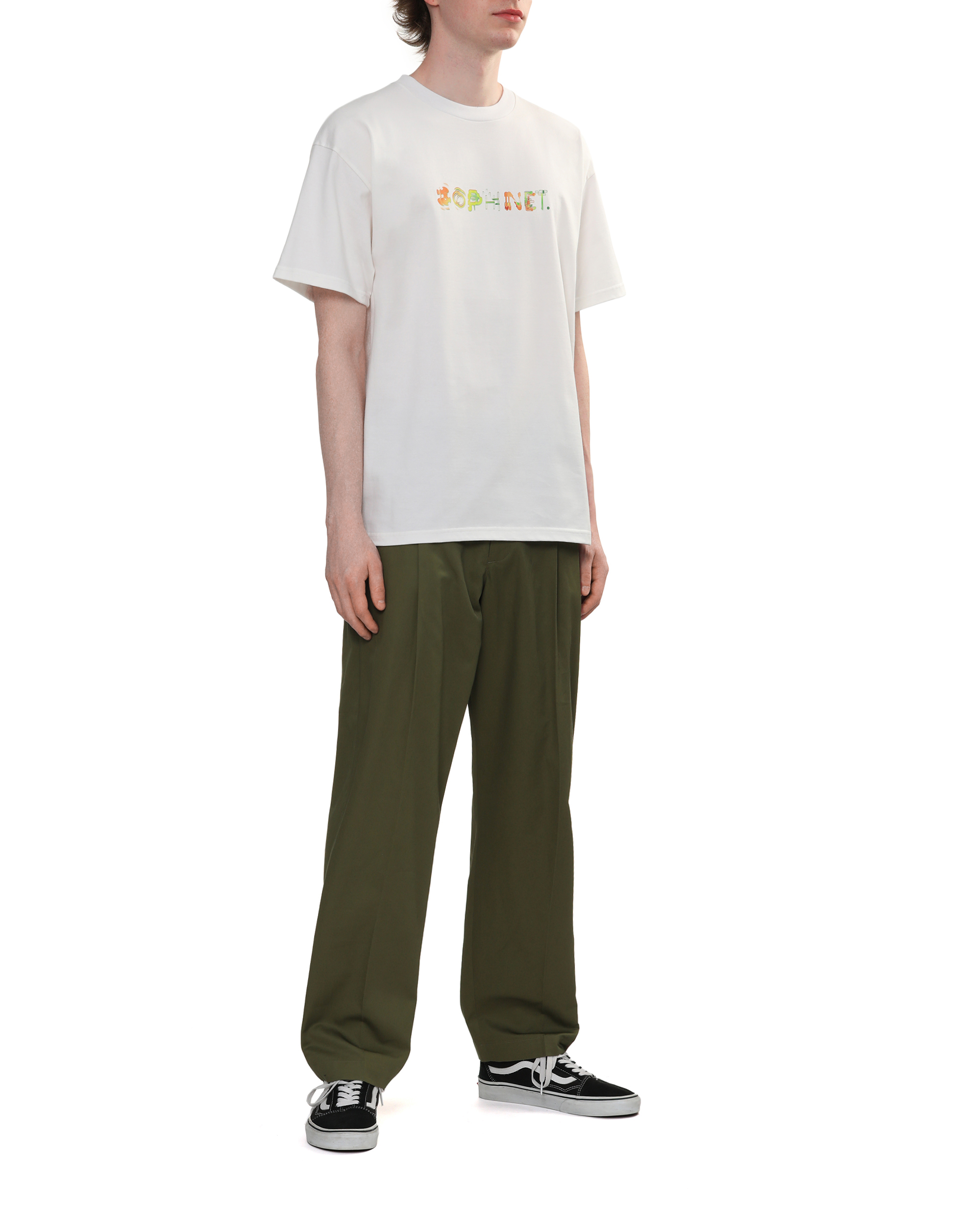 SOPHNET. Camiseta con logotipo