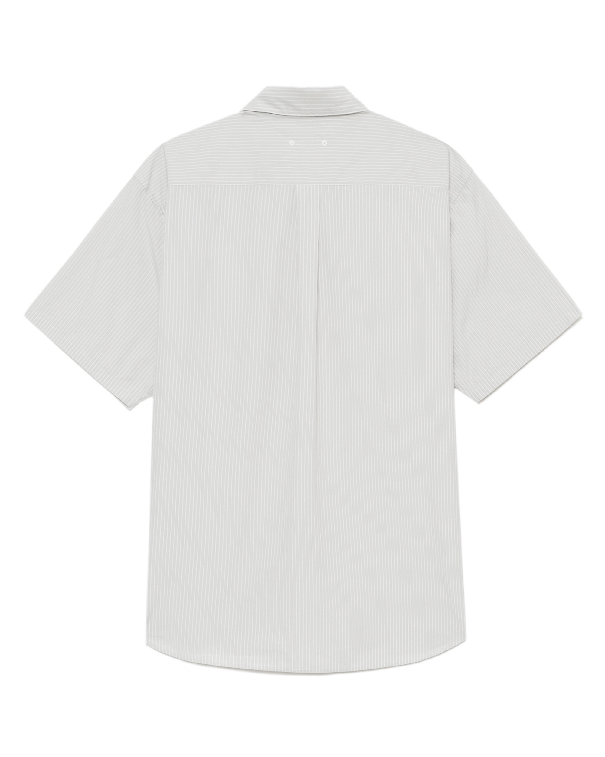 SOPHNET. Camisa de manga corta a rayas