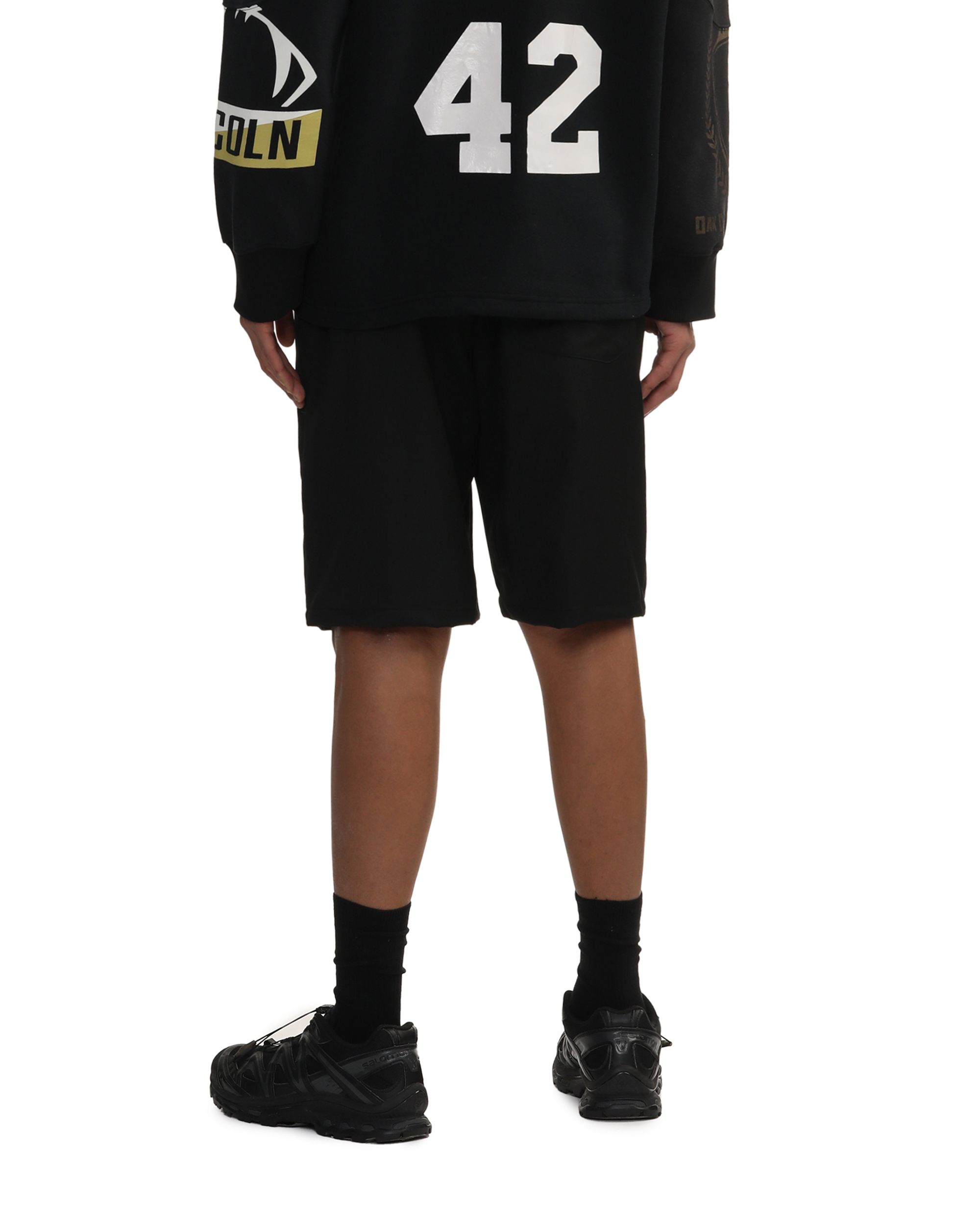 SOPHNET. Pantalones cortos con cintura elástica